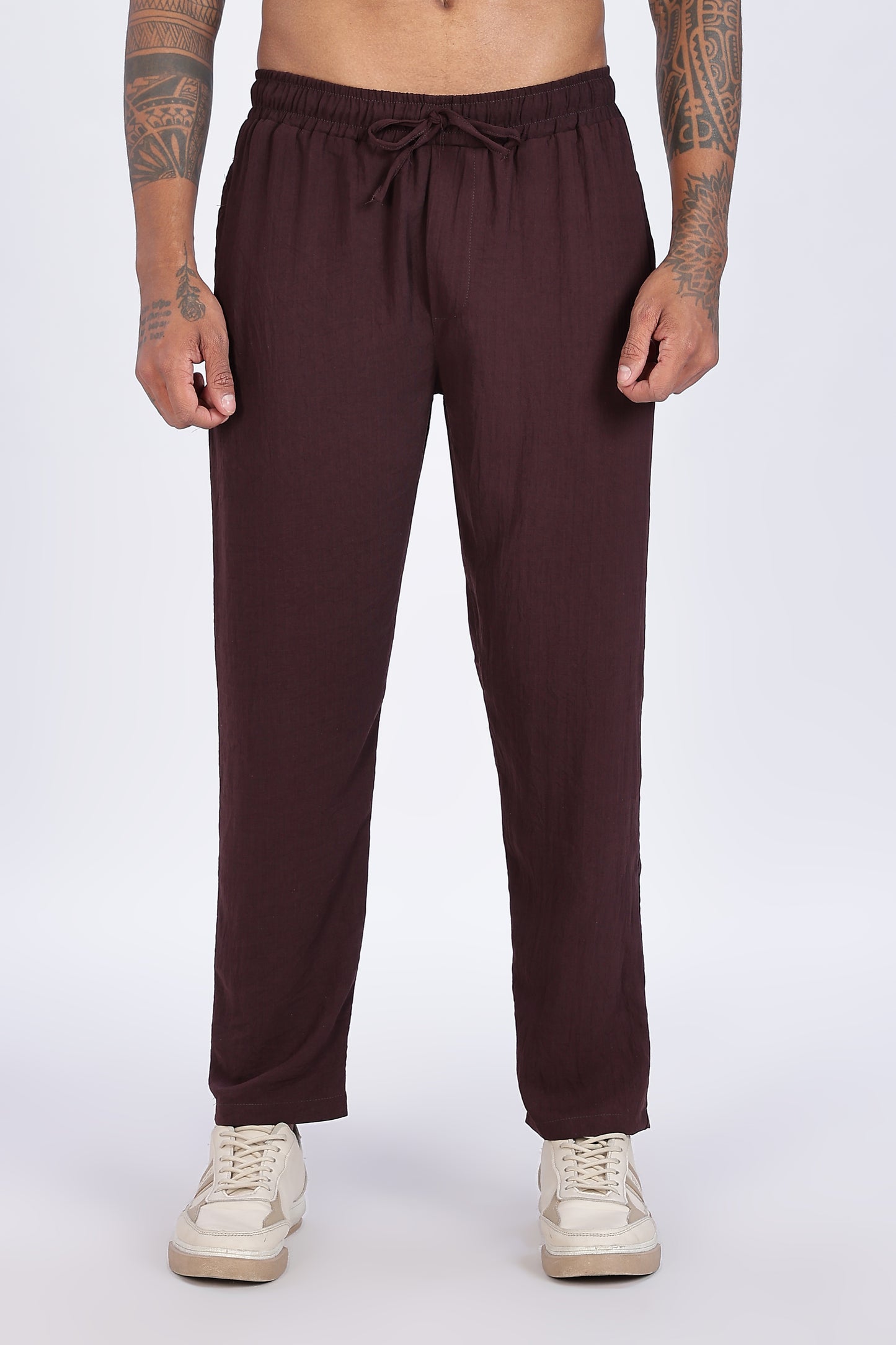Oxblood Luxe Co-Ord Set