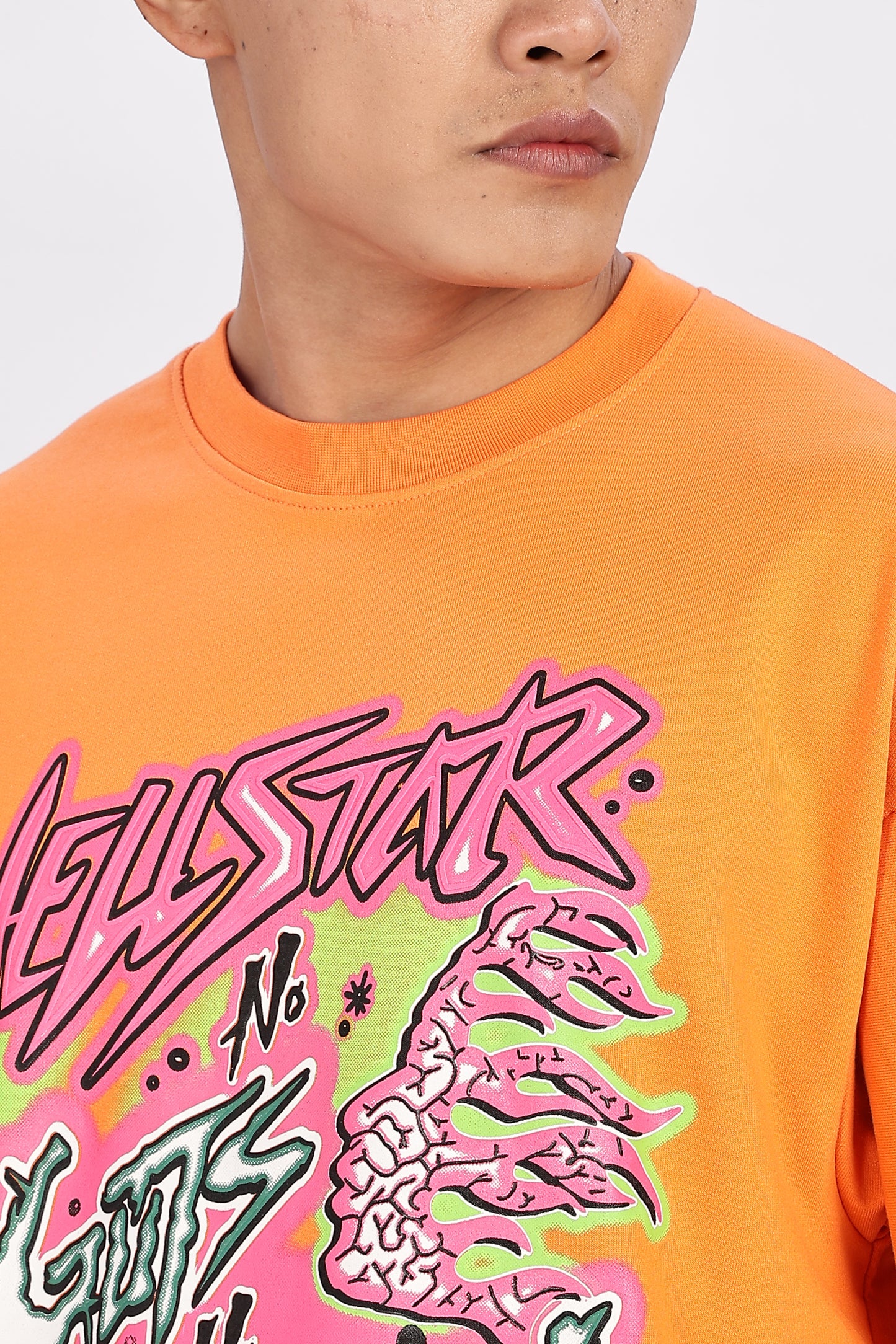 Orange Graphic Tee