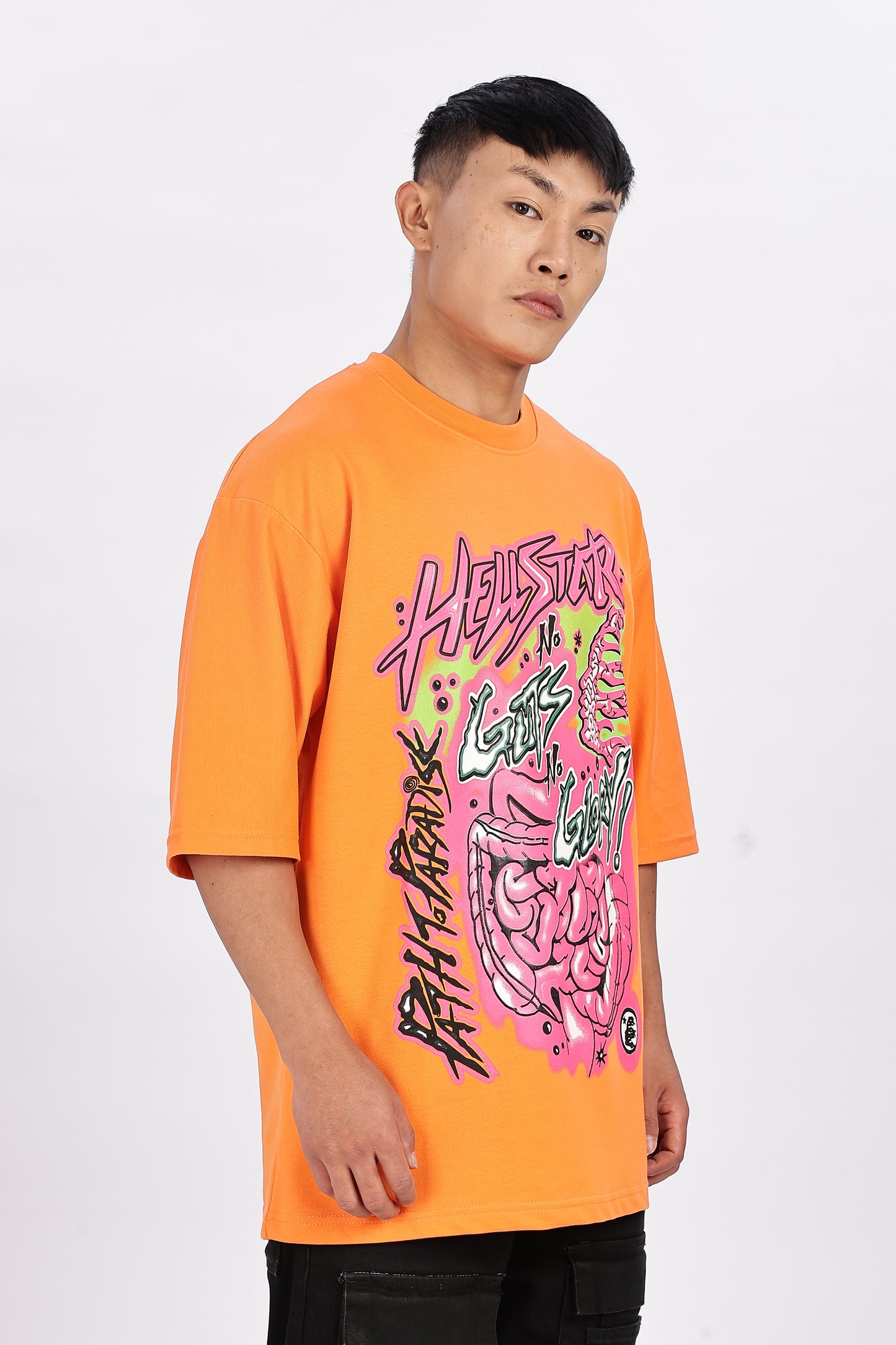 Orange Graphic Tee