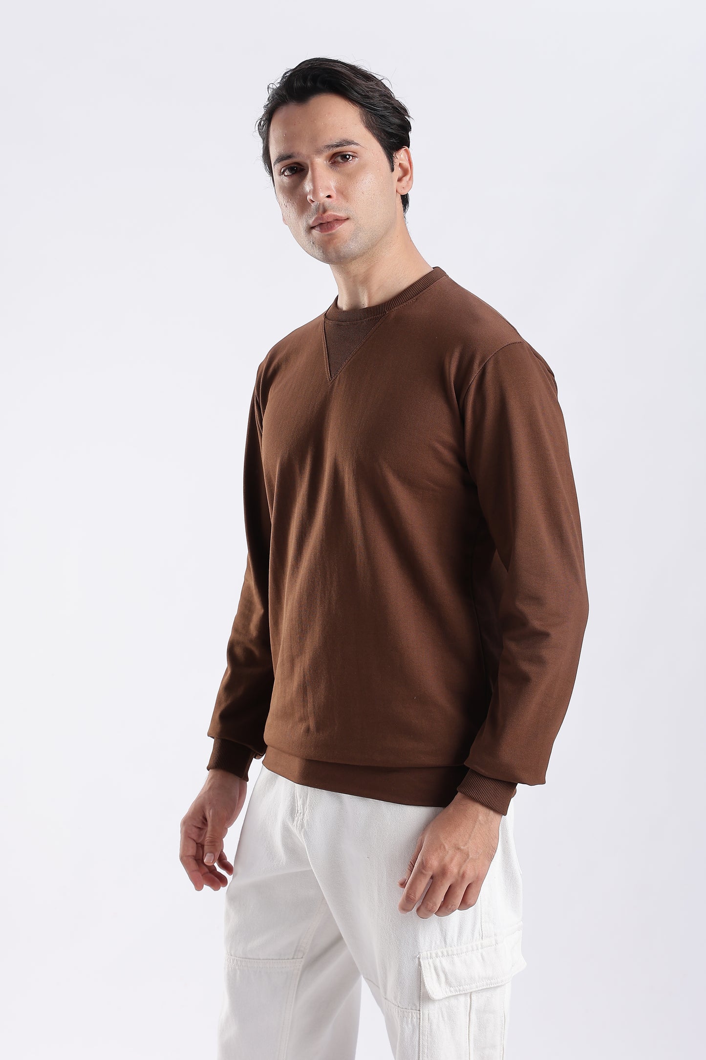 Mocha Core Crewneck Sweatshirt