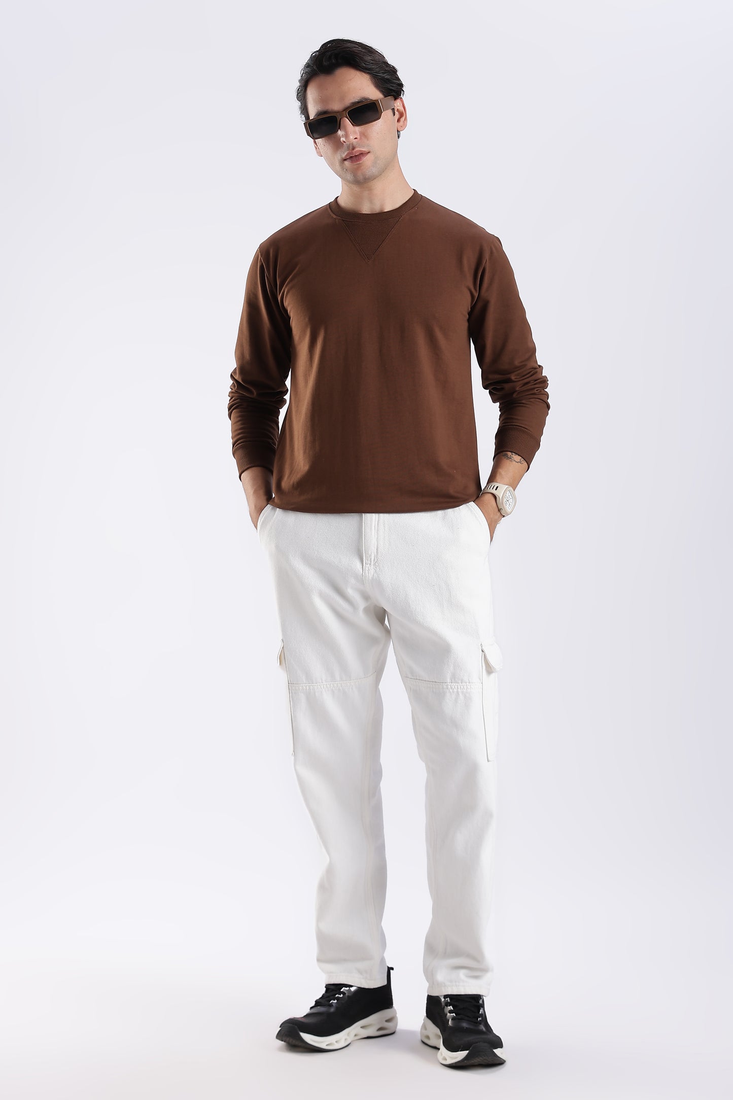 Mocha Core Crewneck Sweatshirt