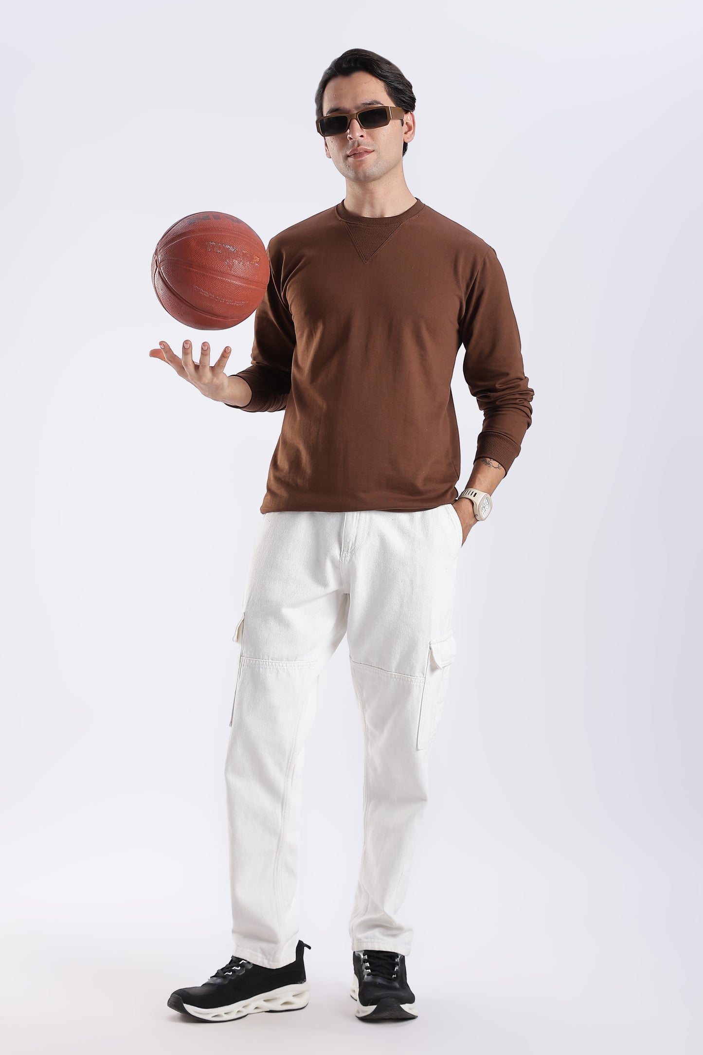 Mocha Core Crewneck Sweatshirt