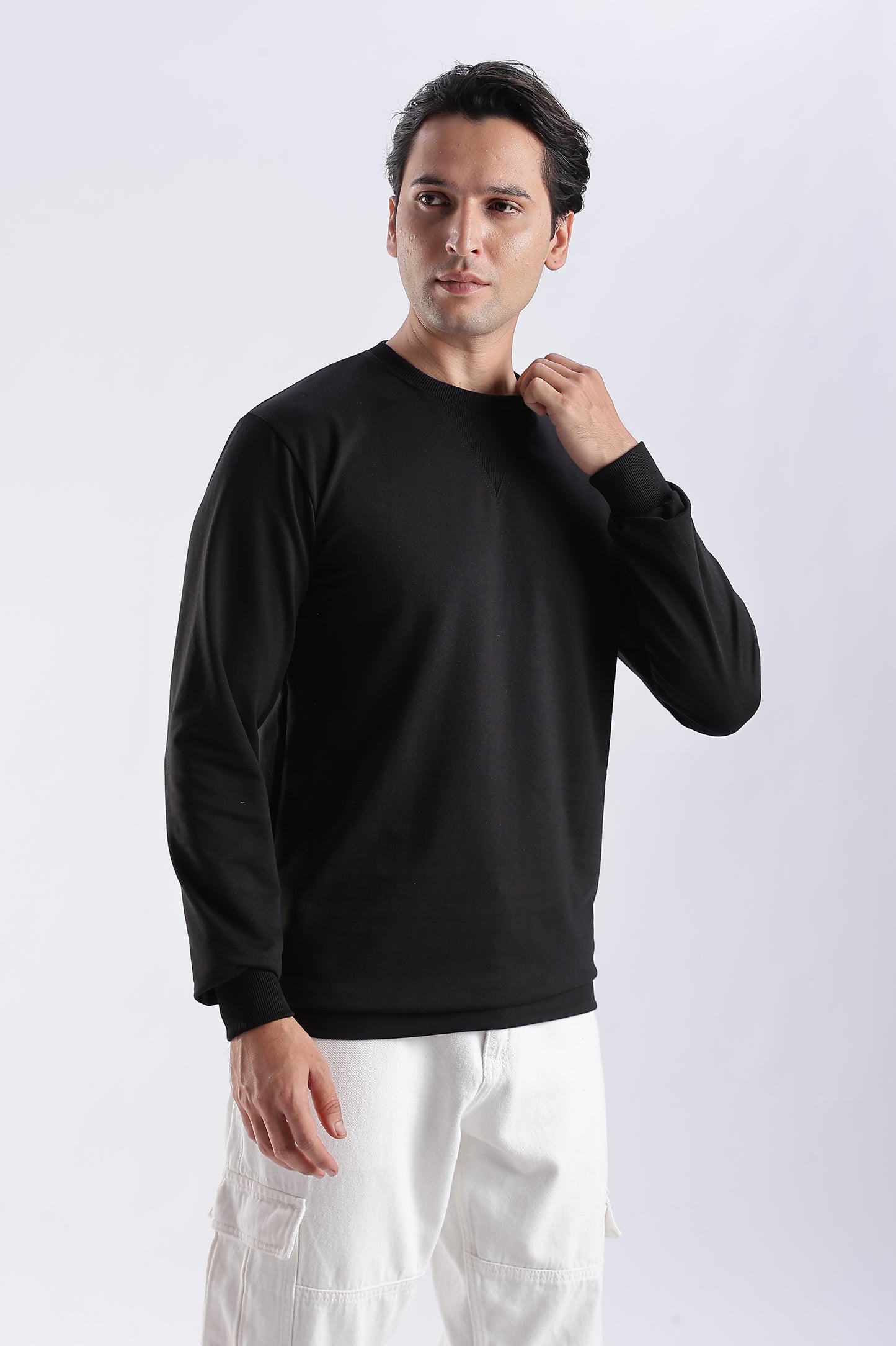Noir Core Crewneck Sweatshirt