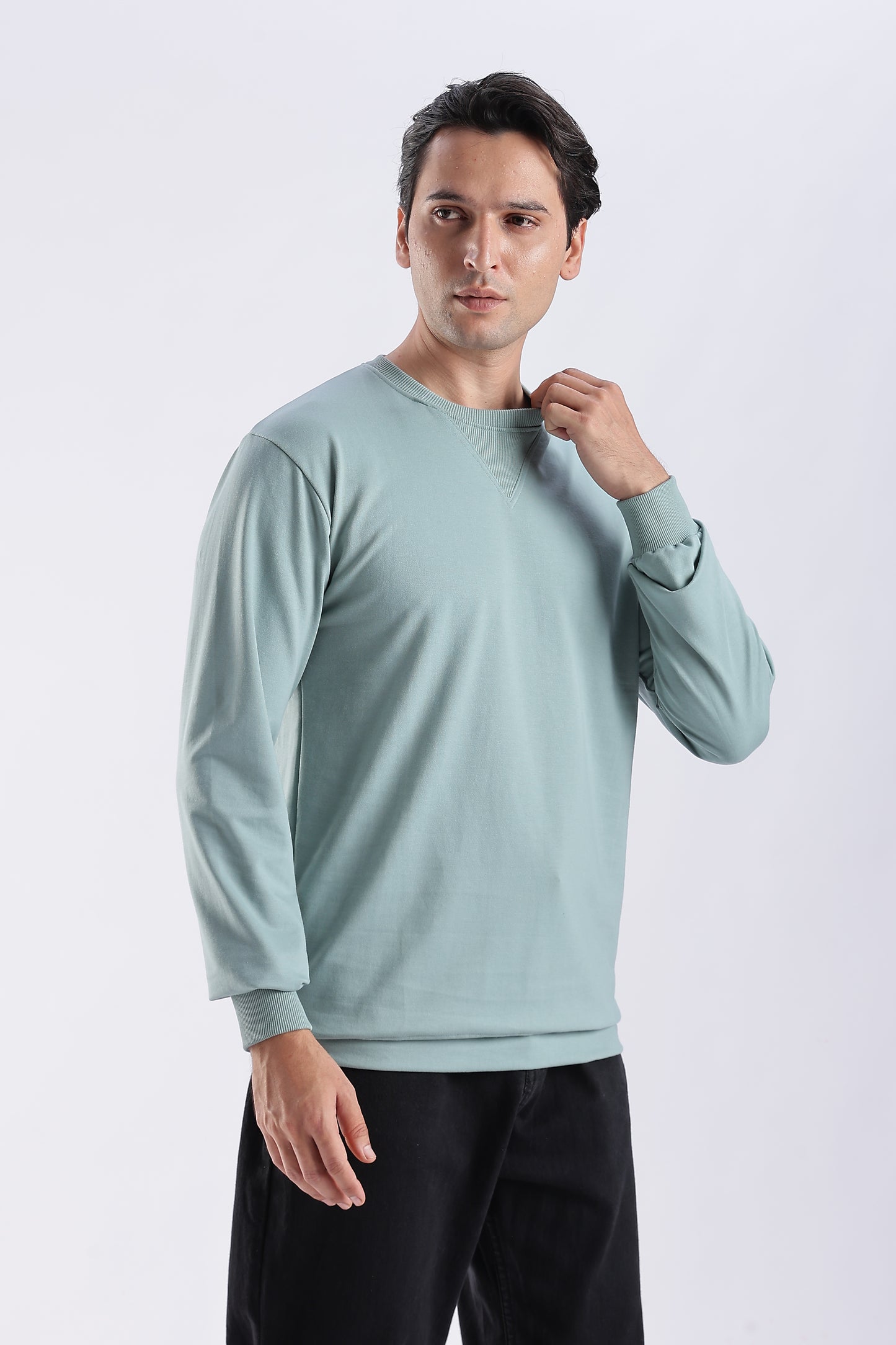 Mint Drift Crewneck Sweatshirt