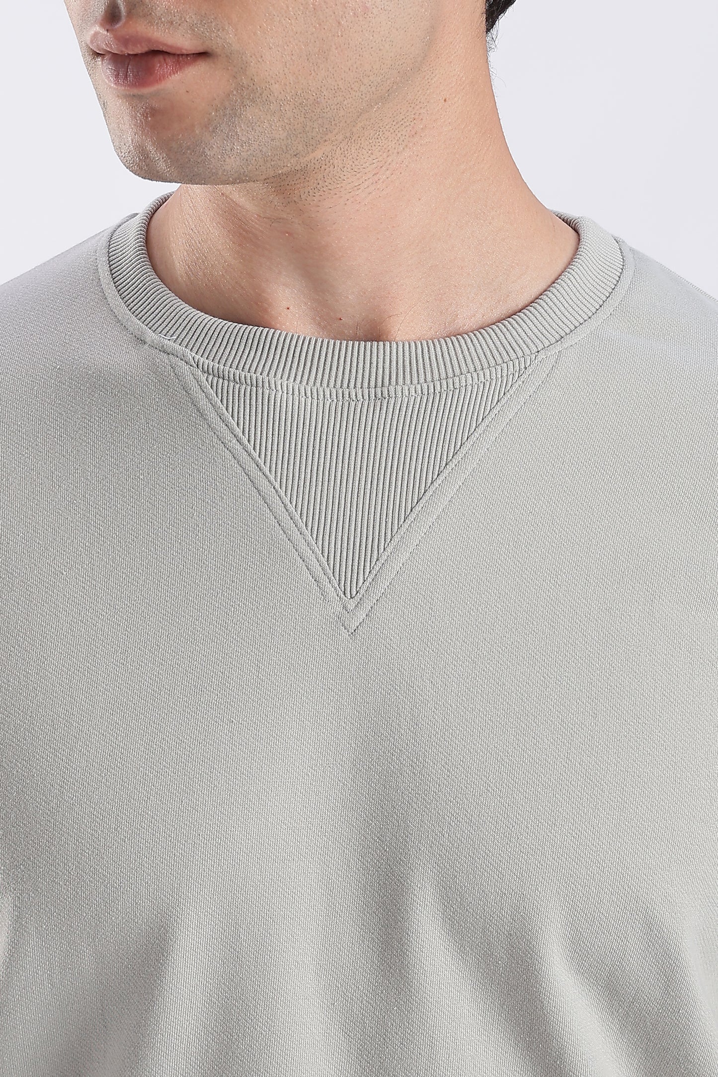 Frost Grey Crewneck Sweatshirt