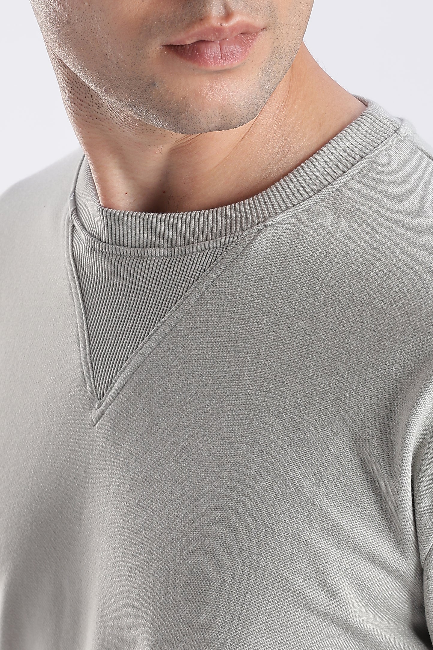 Frost Grey Crewneck Sweatshirt