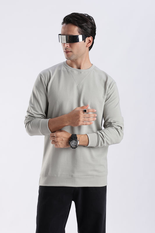 Frost Grey Crewneck Sweatshirt