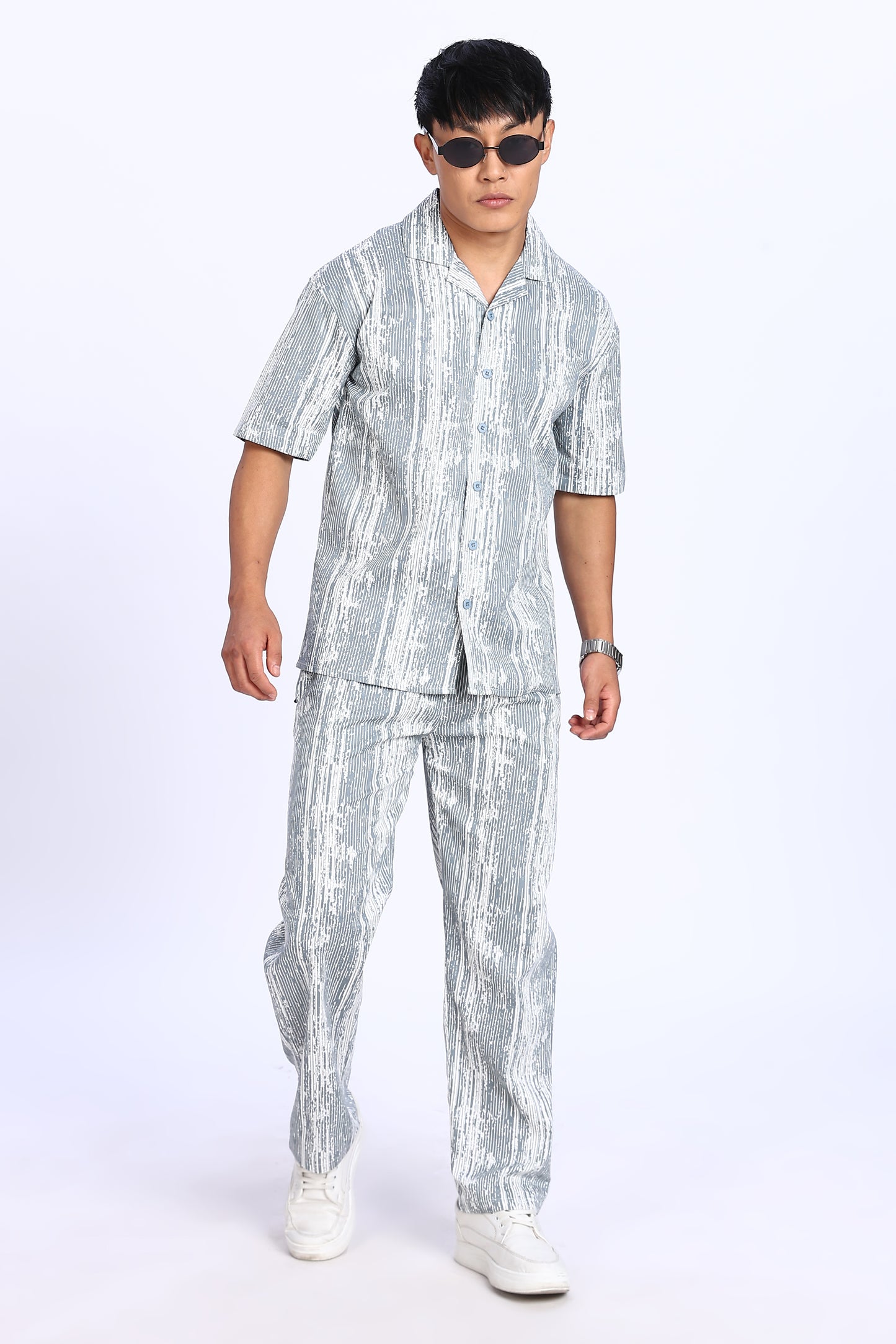 Grey Drift Co-ord Set