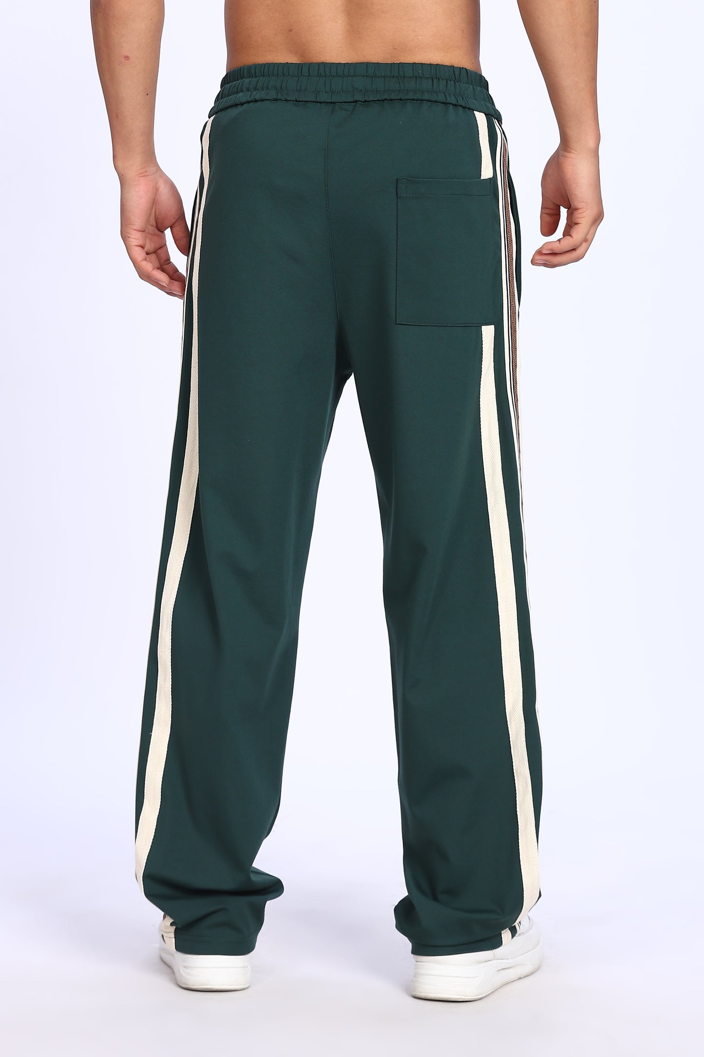 Forest Racer Stripe Track Pants