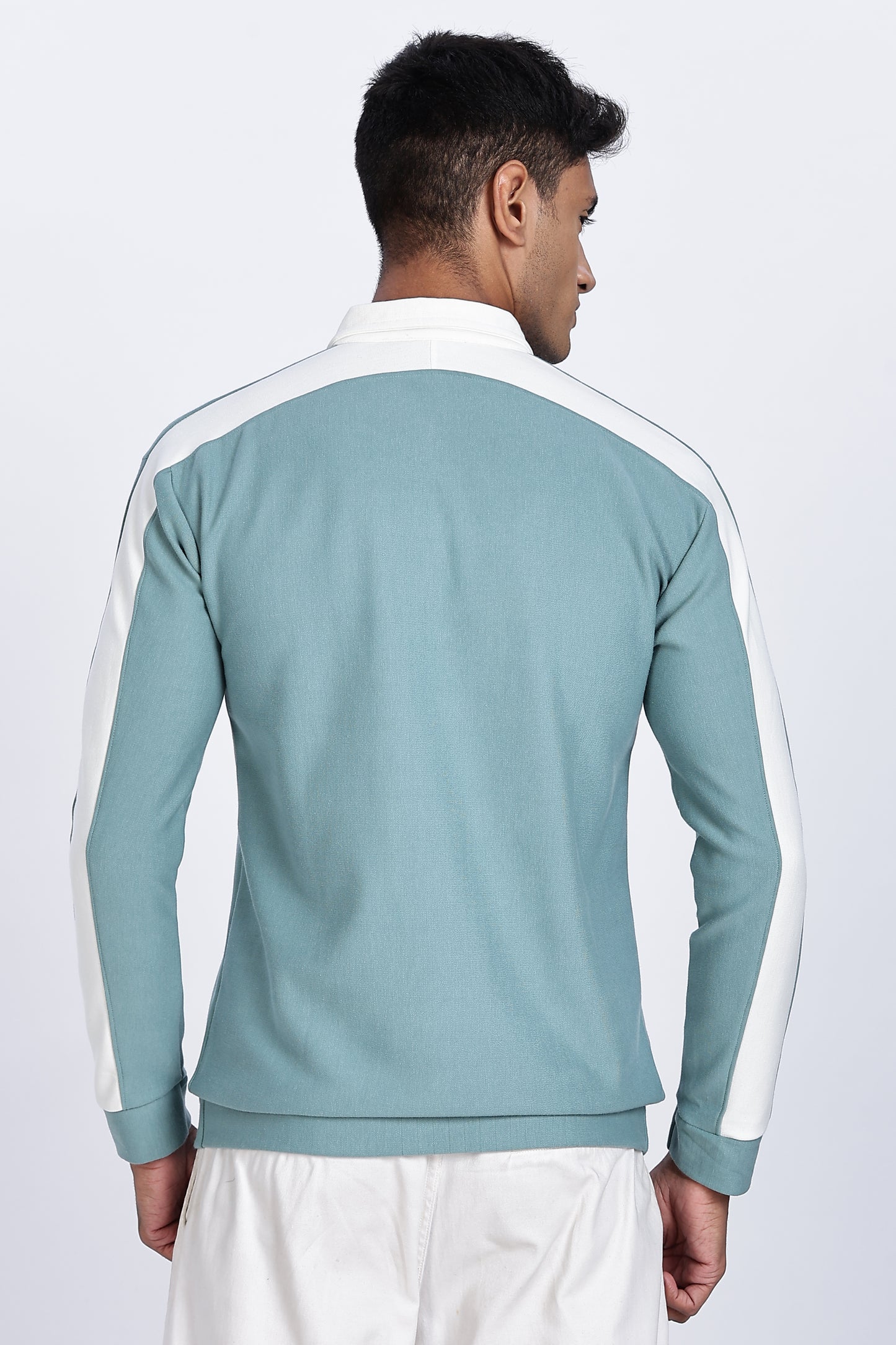 Aqua Crest Quarter-Zip
