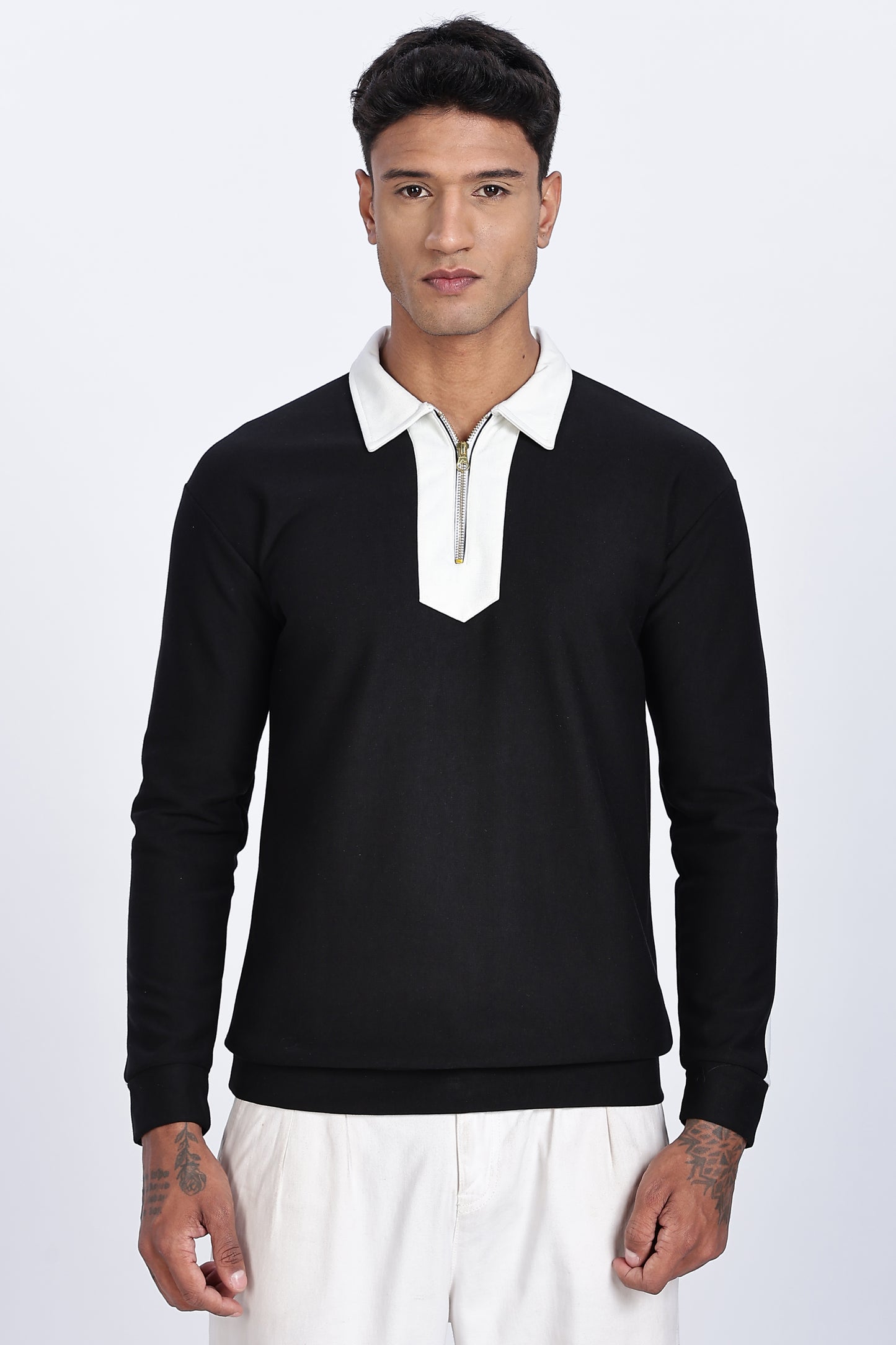 Midnight Fade Zip Top