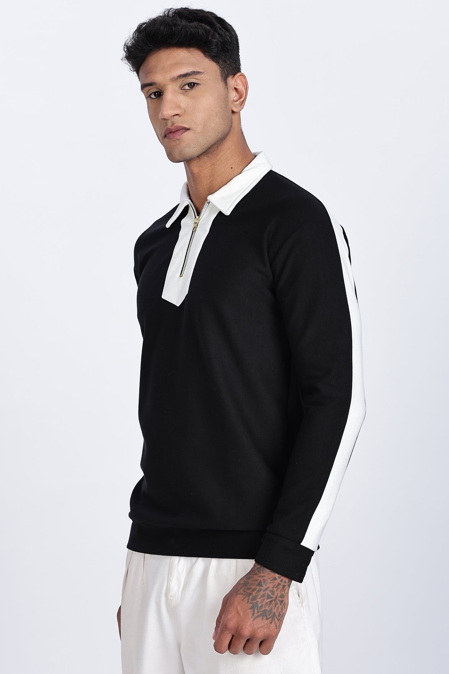 Midnight Fade Zip Top