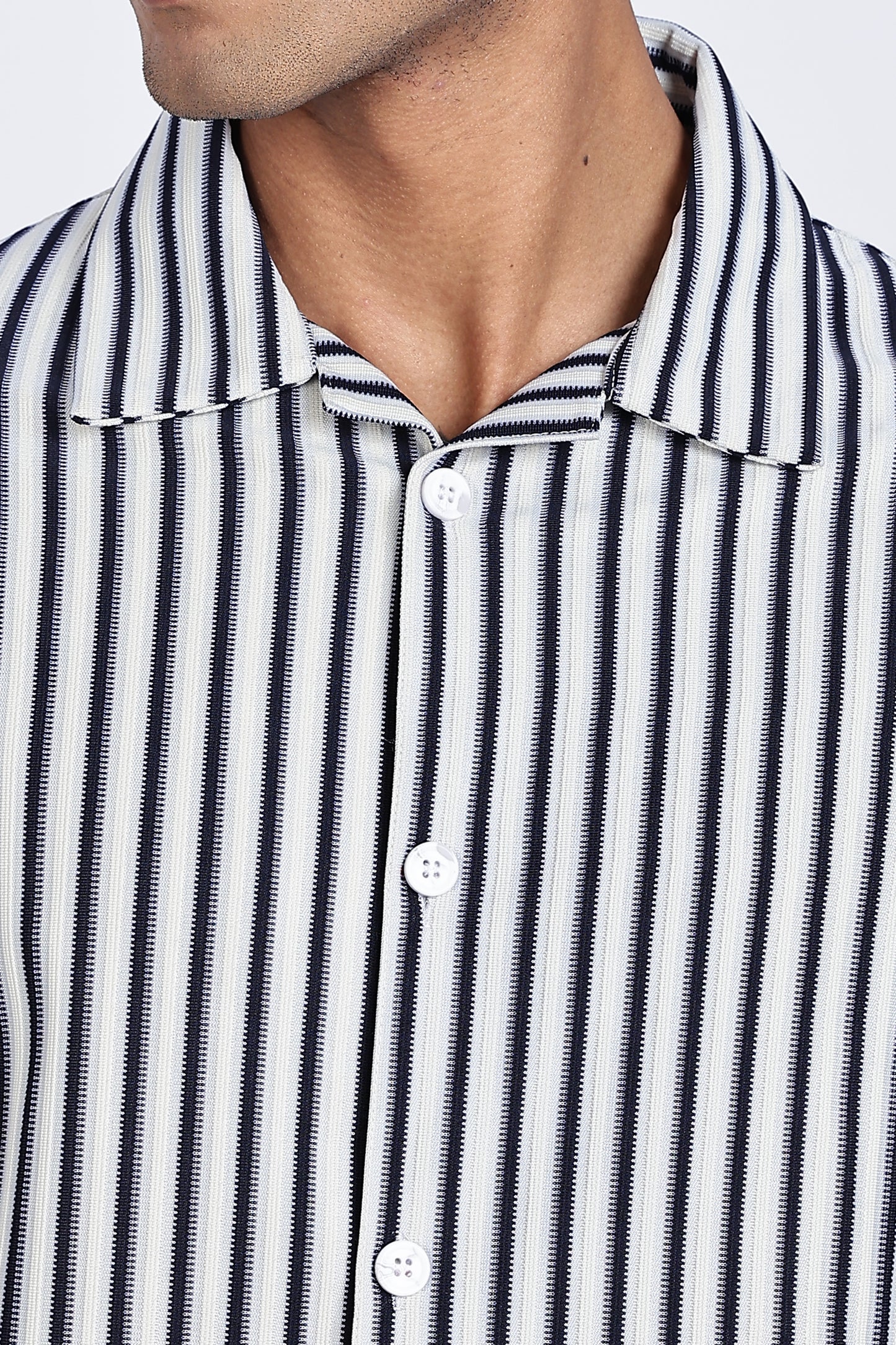 Mono Vibe Stripe Shirt