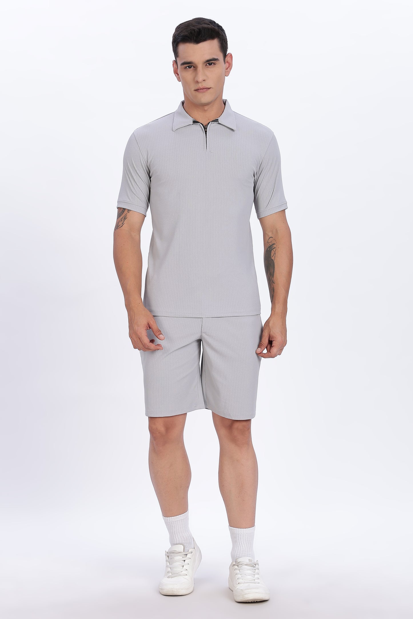 Soft Grey Performance Co-Ord