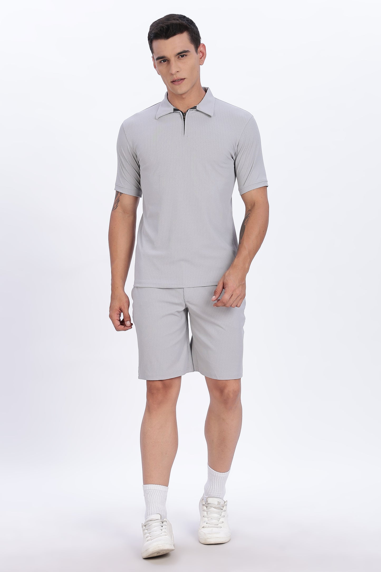 Soft Grey Performance Co-Ord