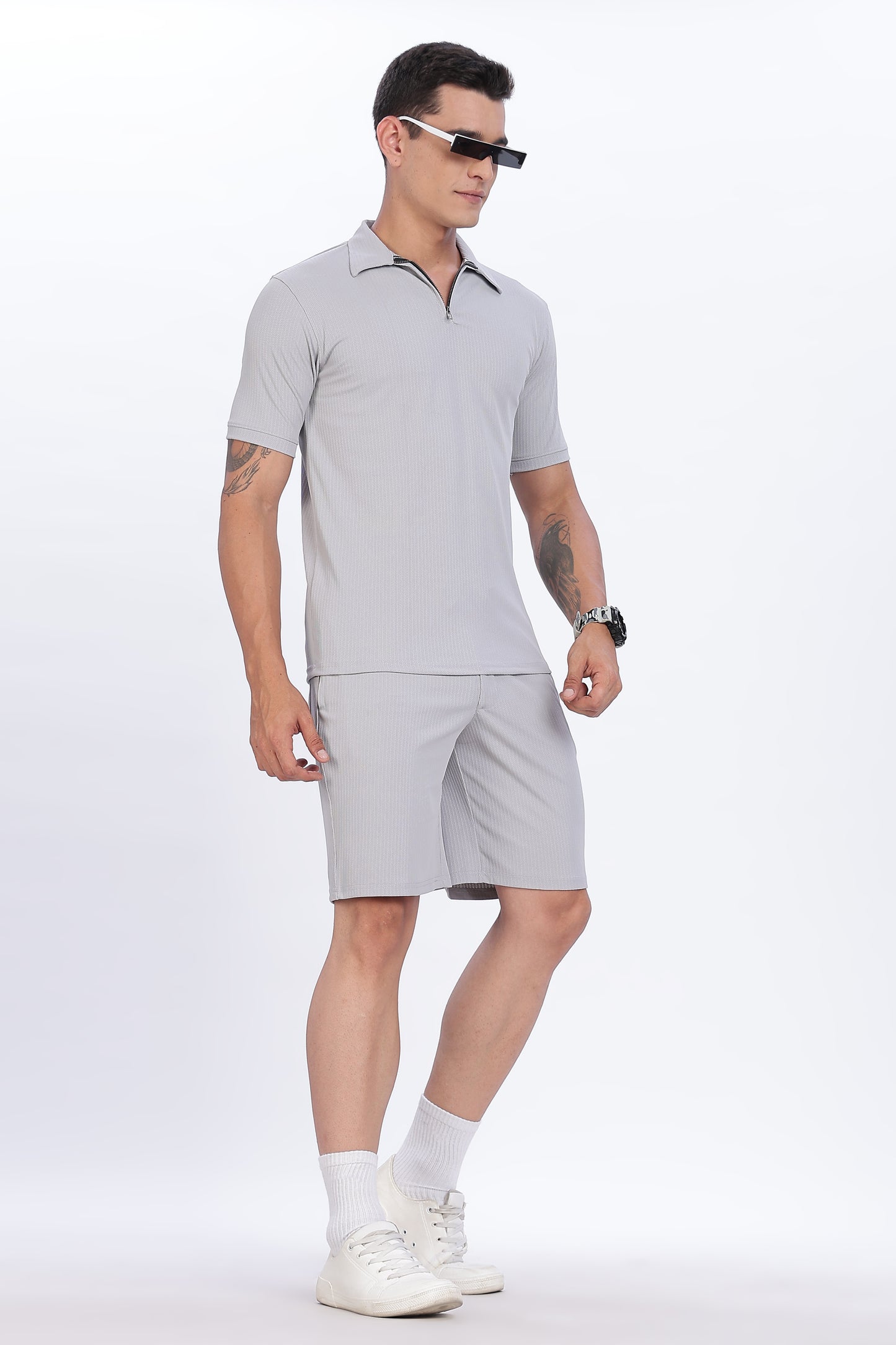 Soft Grey Performance Co-Ord