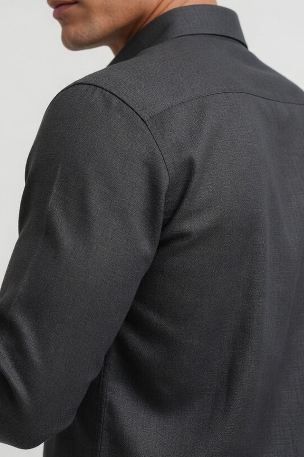 Premium Slate Button-Down