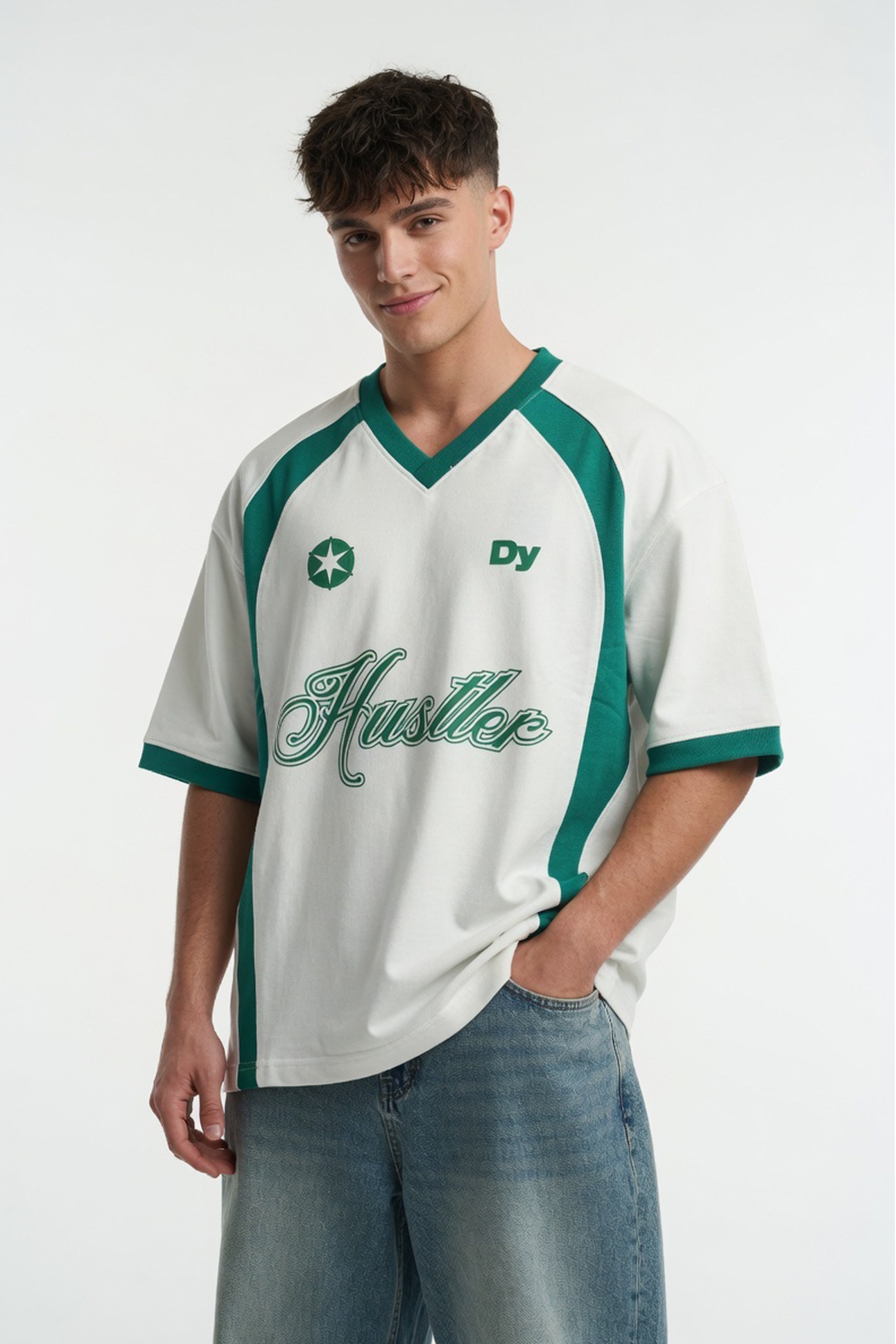 The Hustler Pine Green Jersey