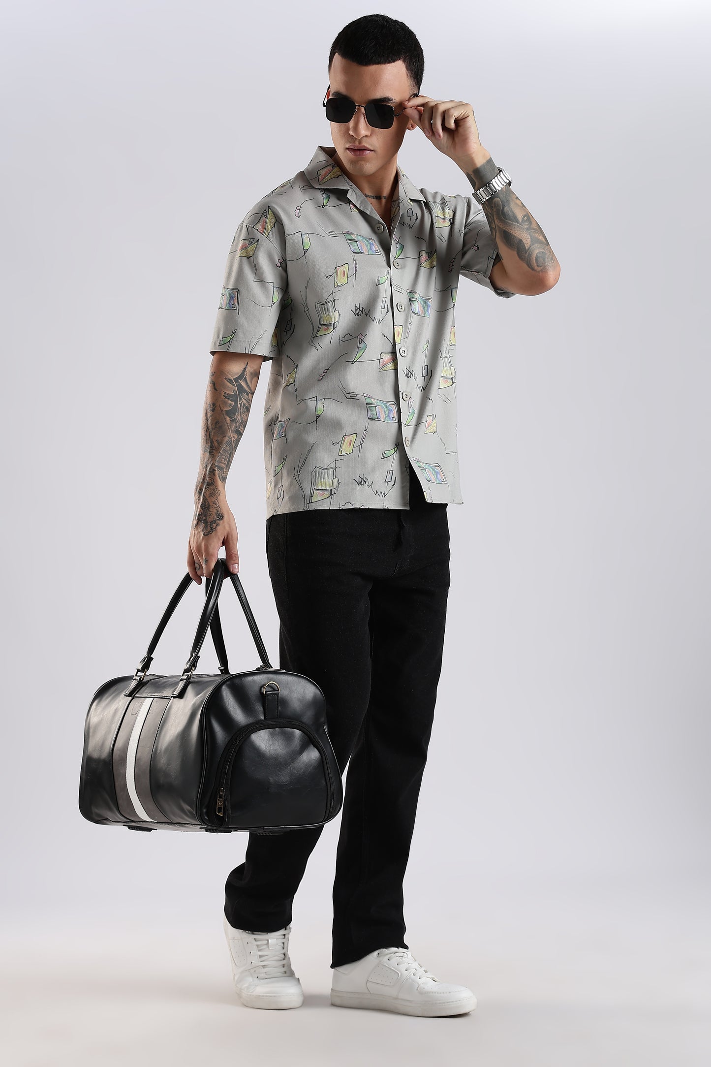 Grey Lagoon Casual Shirt