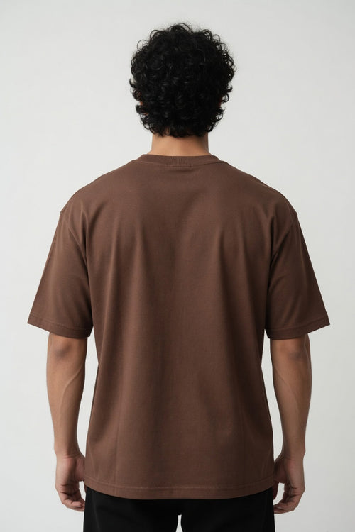 Brooklyn Varsity Tee Brown