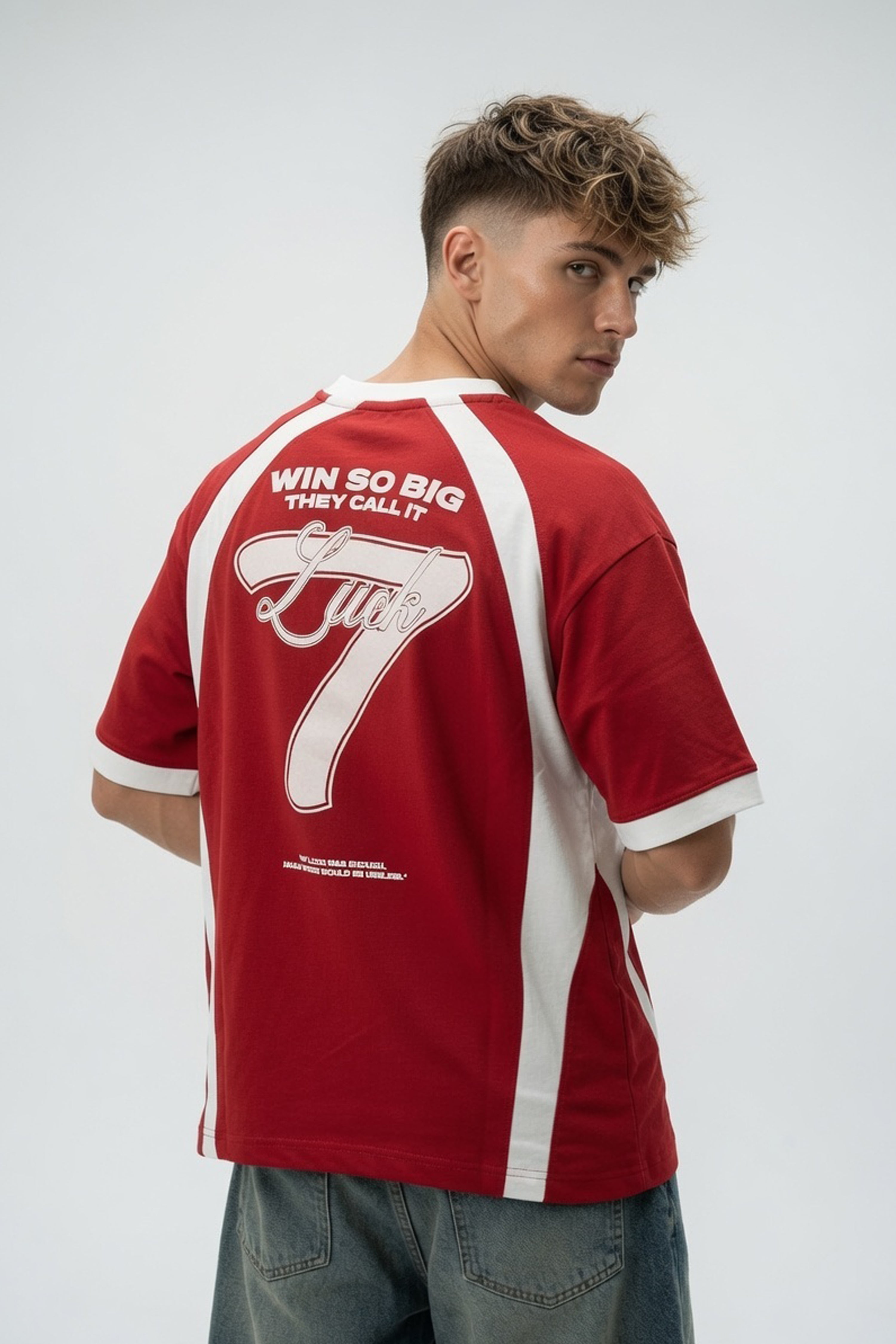 The Hustler Retro Varsity Jersey