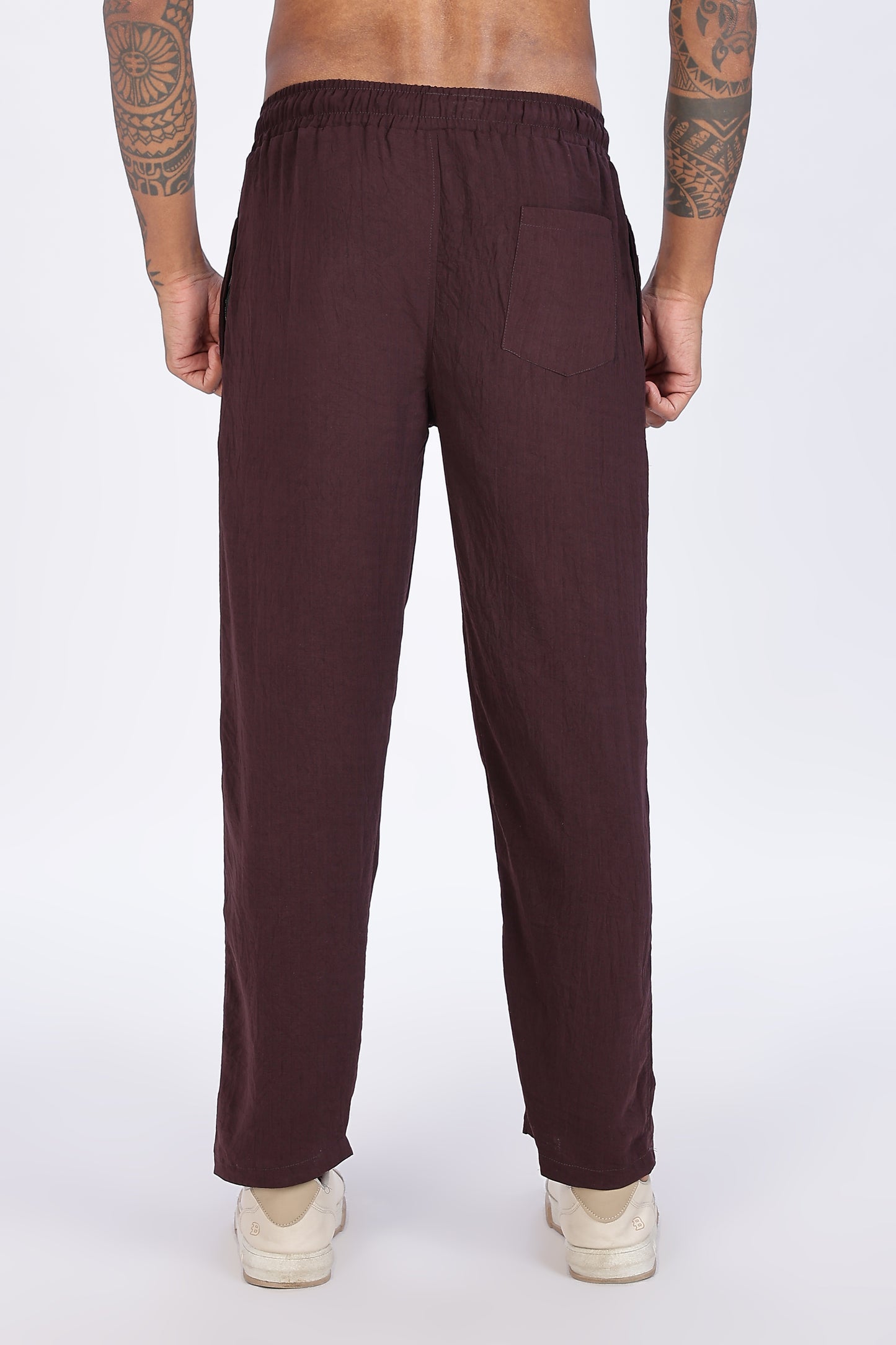 Oxblood Luxe Co-Ord Set
