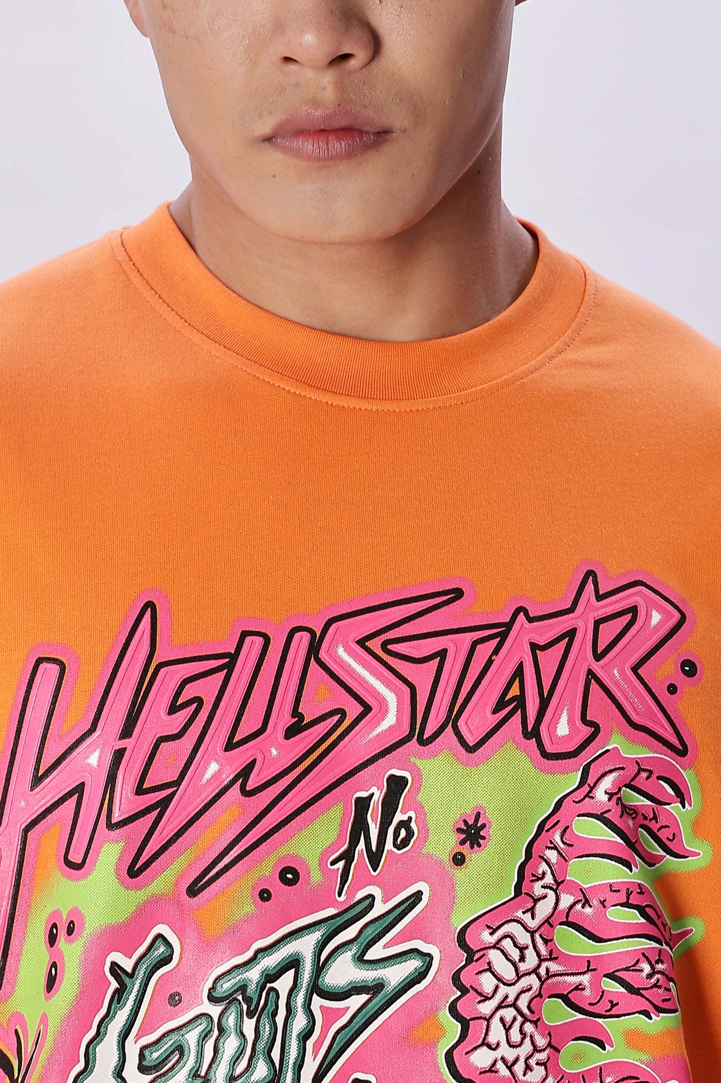 Orange Graphic Tee