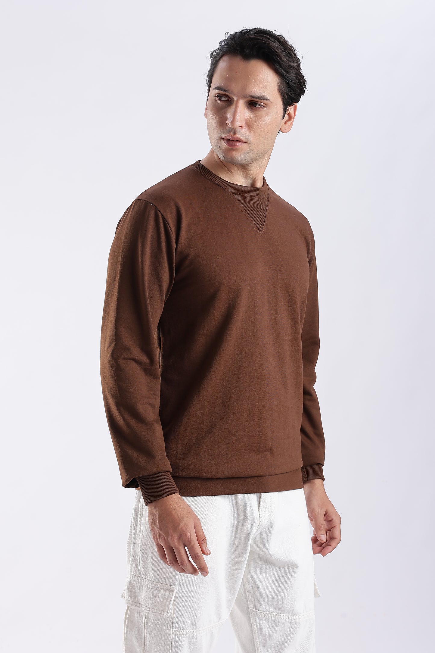 Mocha Core Crewneck Sweatshirt
