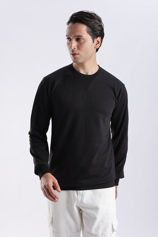 Noir Core Crewneck Sweatshirt