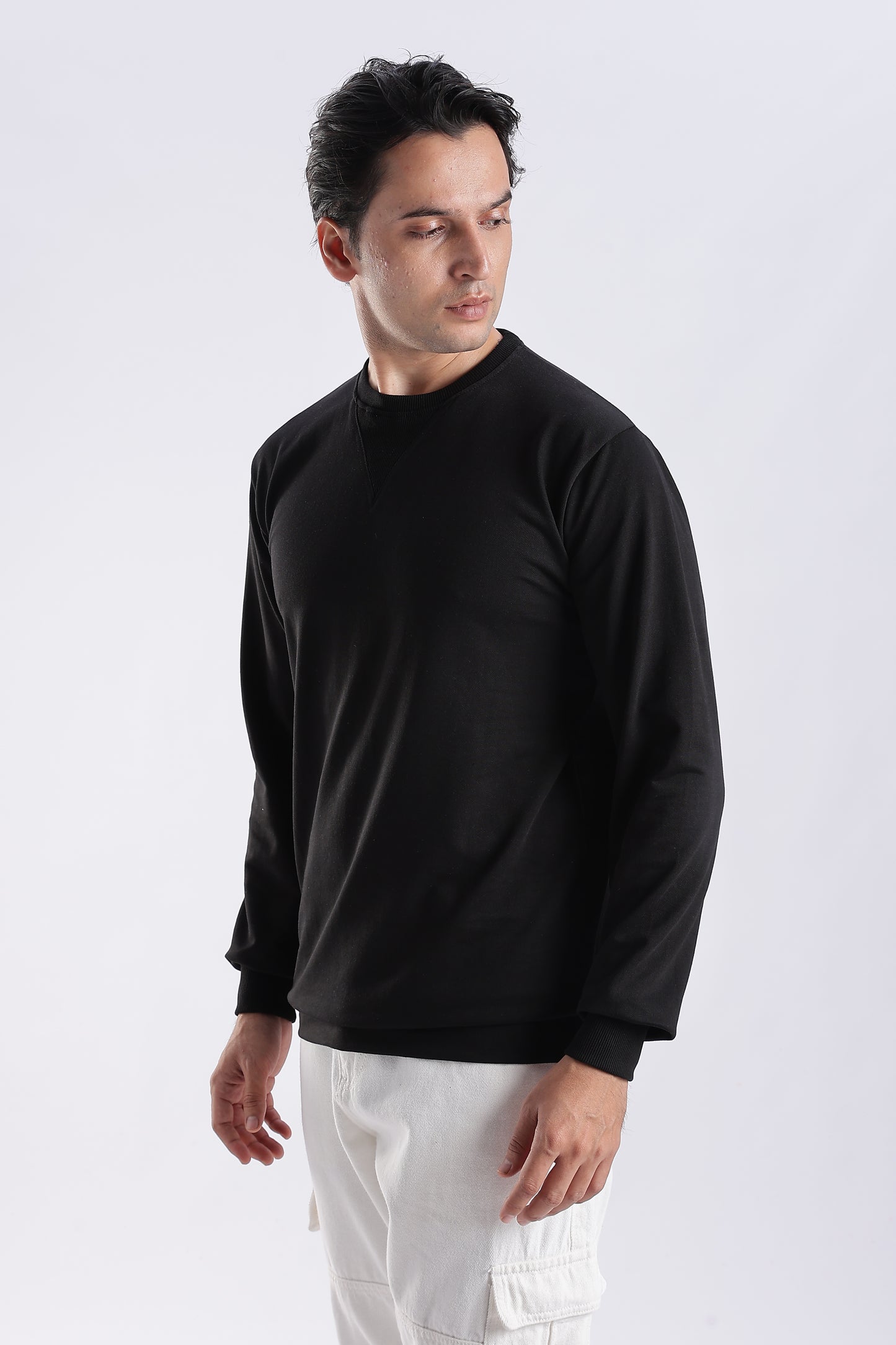 Noir Core Crewneck Sweatshirt