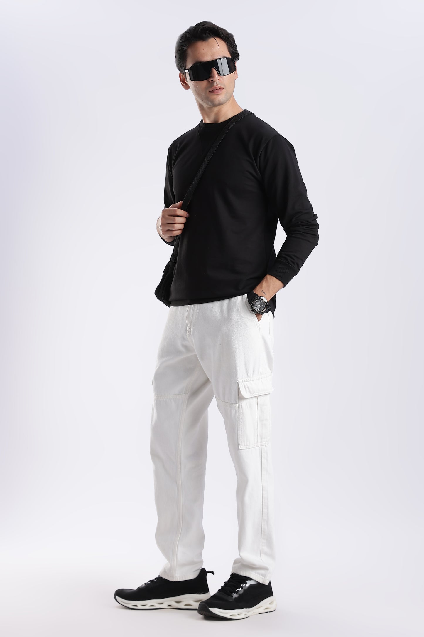 Noir Core Crewneck Sweatshirt