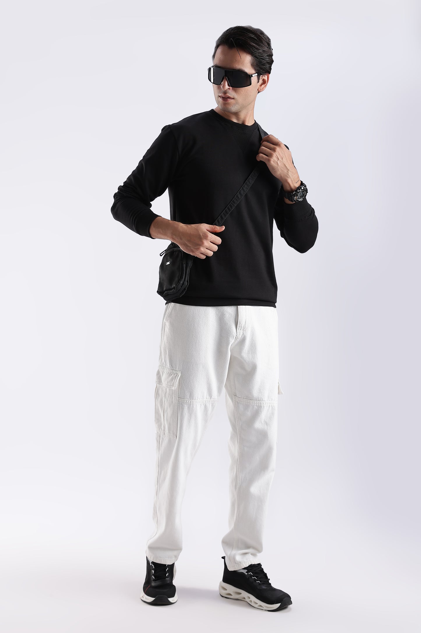 Noir Core Crewneck Sweatshirt