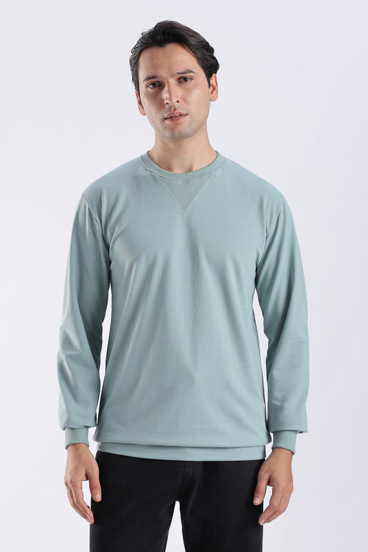 Mint Drift Crewneck Sweatshirt