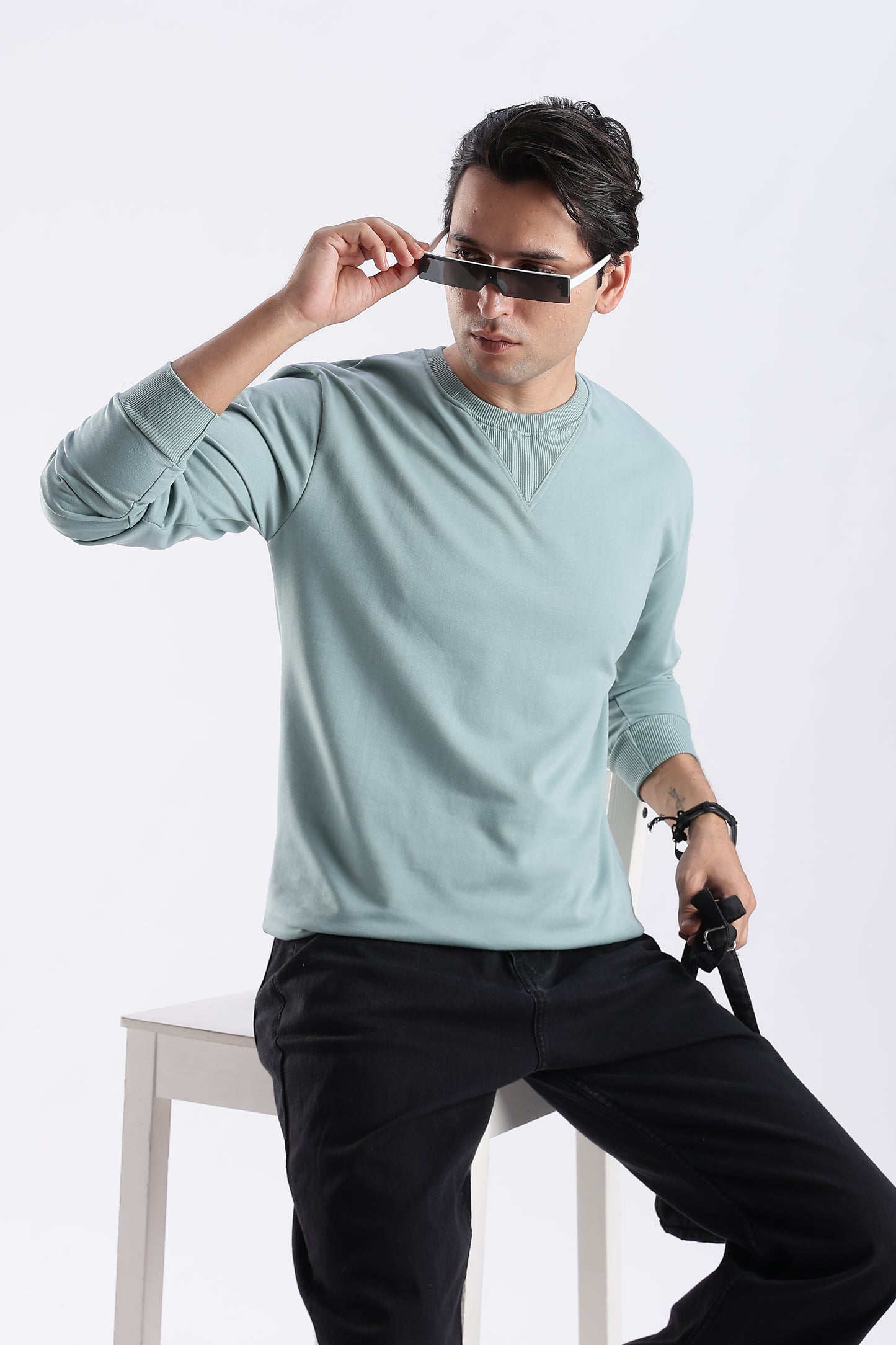 Mint Drift Crewneck Sweatshirt