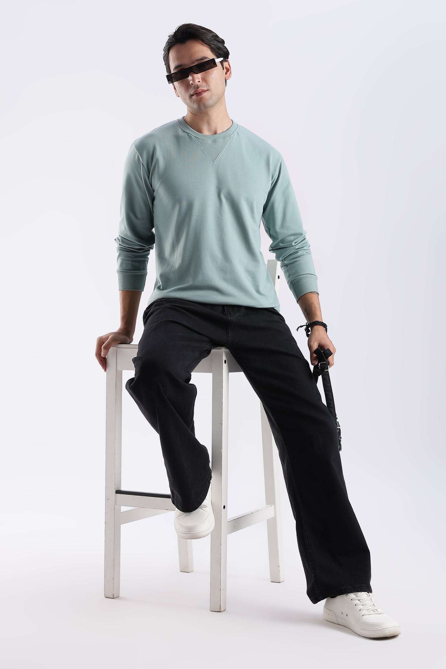 Mint Drift Crewneck Sweatshirt