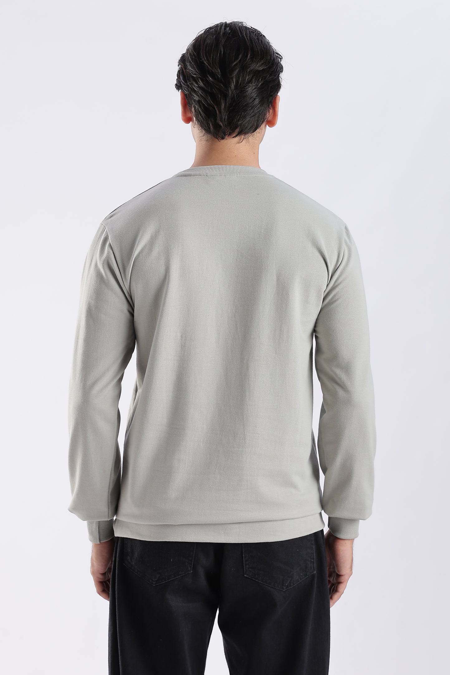 Frost Grey Crewneck Sweatshirt