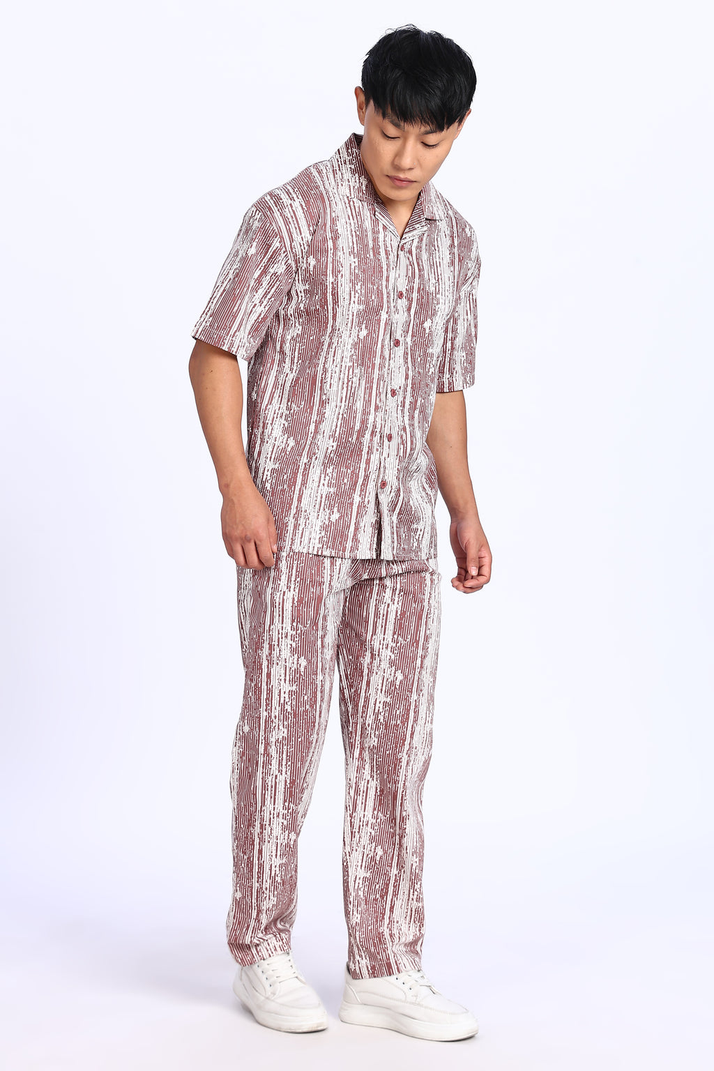 Urban Pulse Maroon Co-ord Set