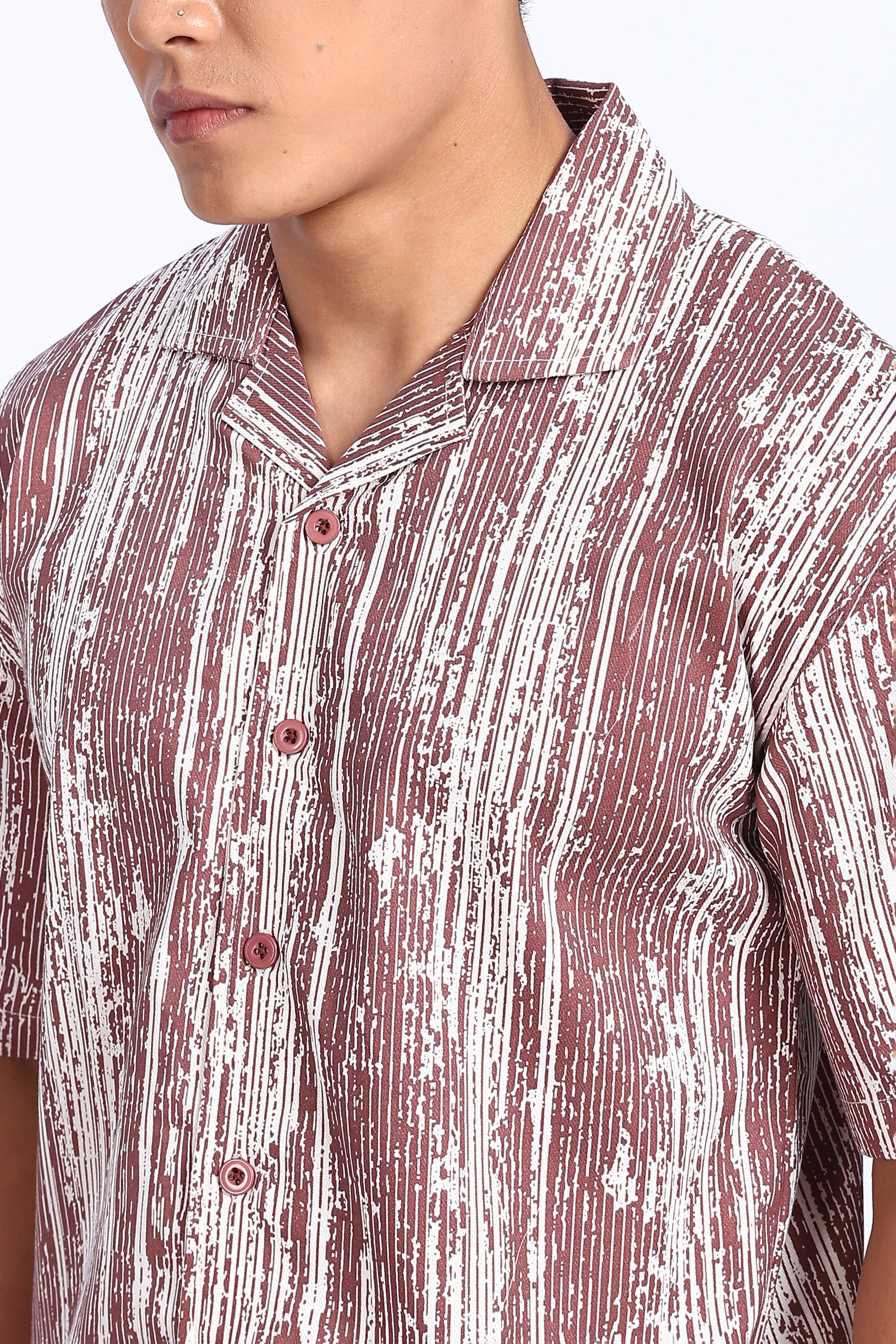 Urban Pulse Maroon Co-ord Set