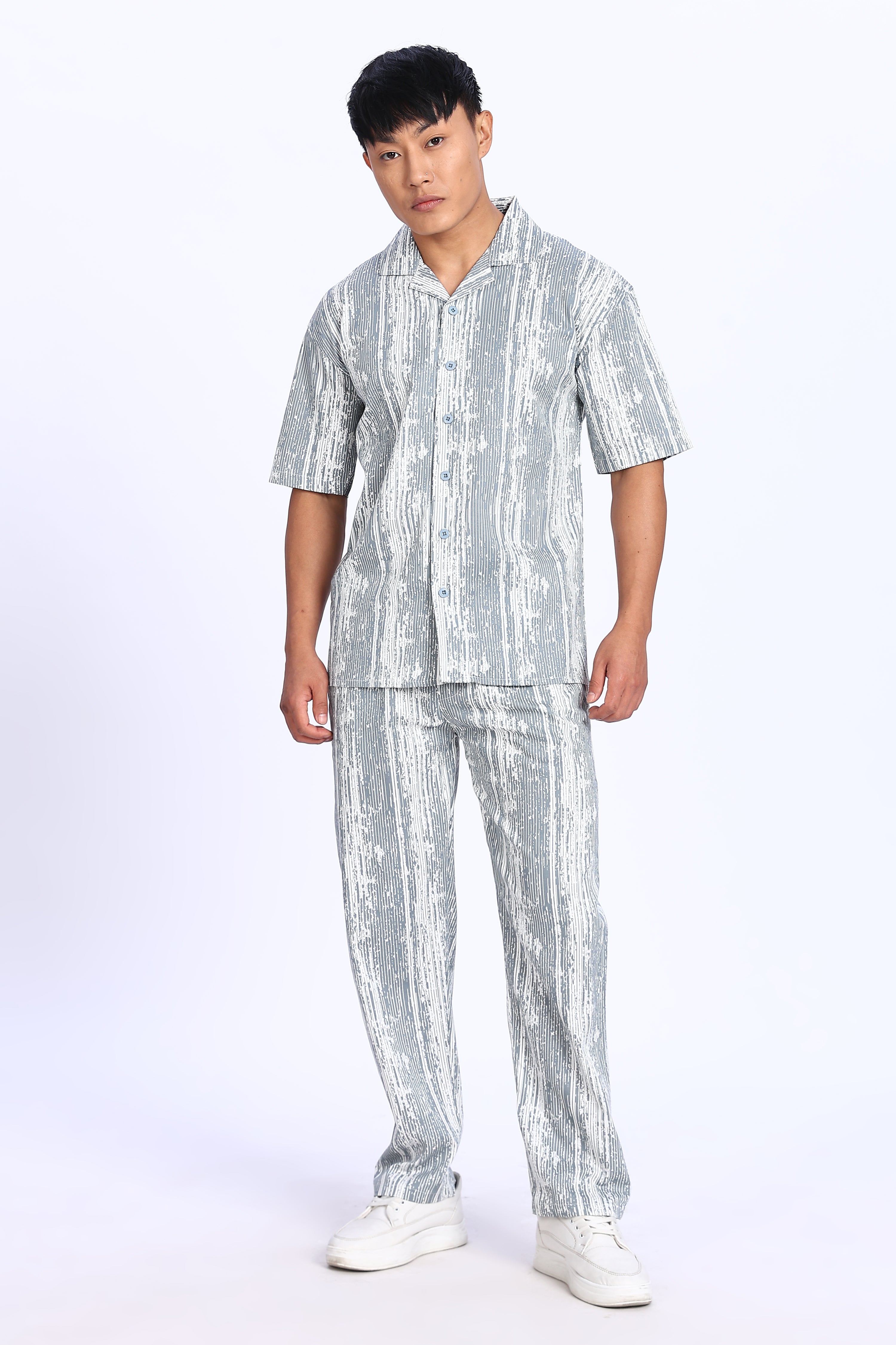 Grey Drift Co-ord Set