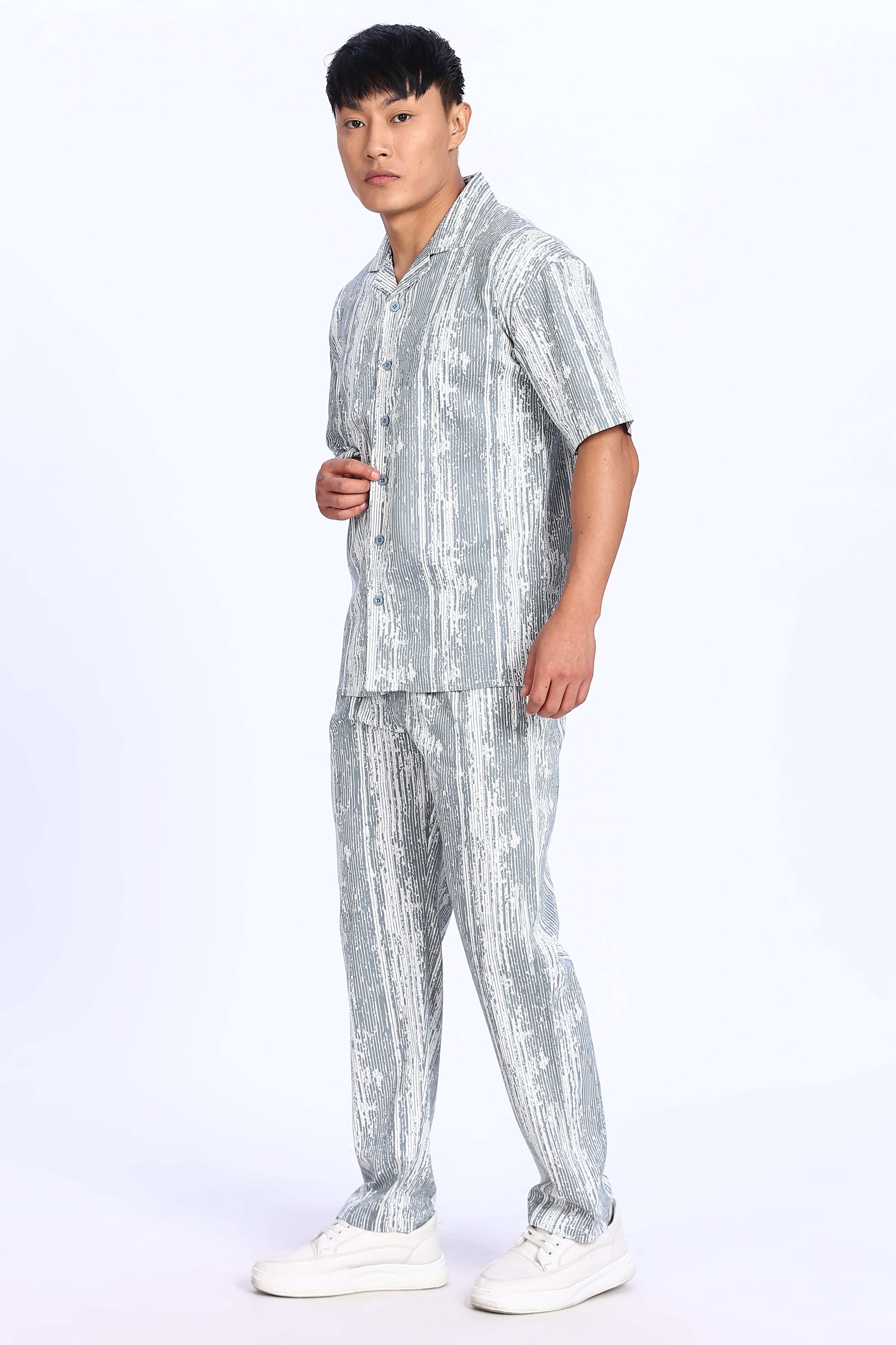 Grey Drift Co-ord Set