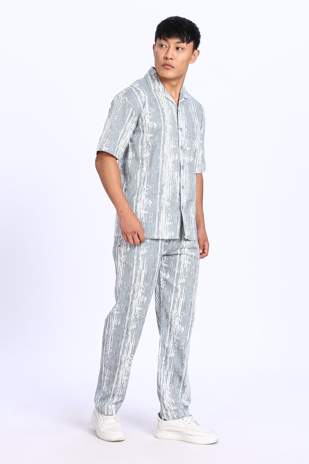 Grey Drift Co-ord Set