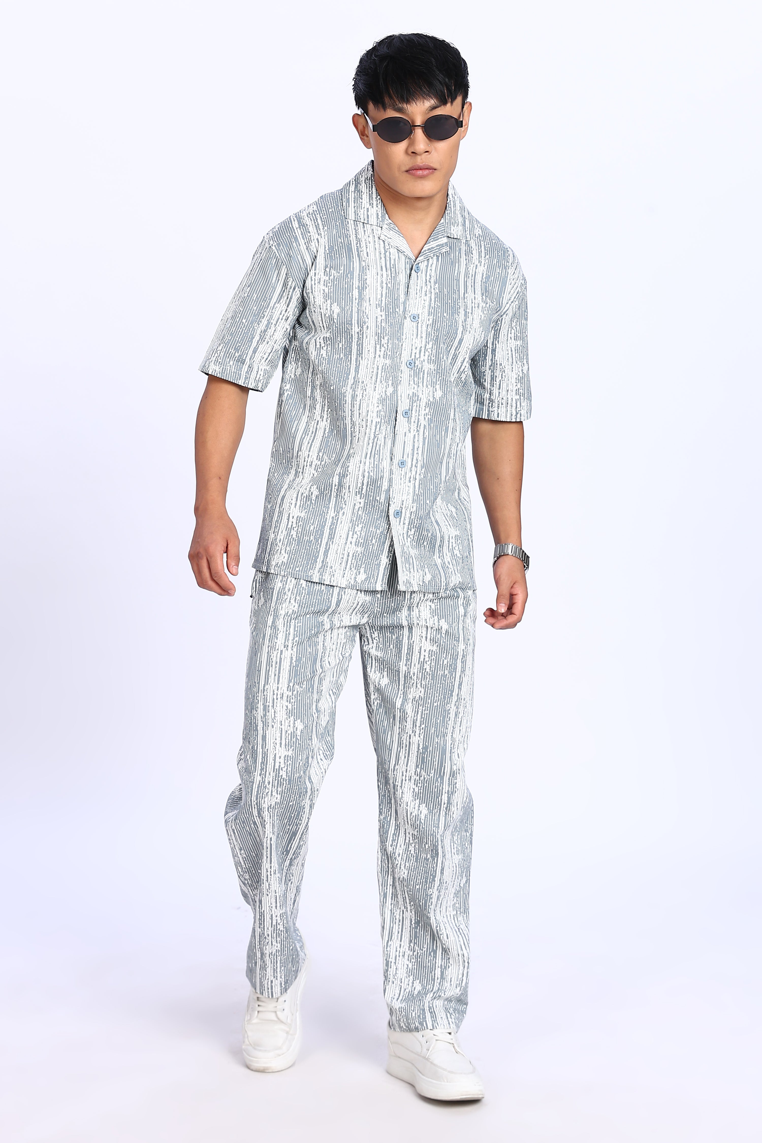 Grey Drift Co-ord Set