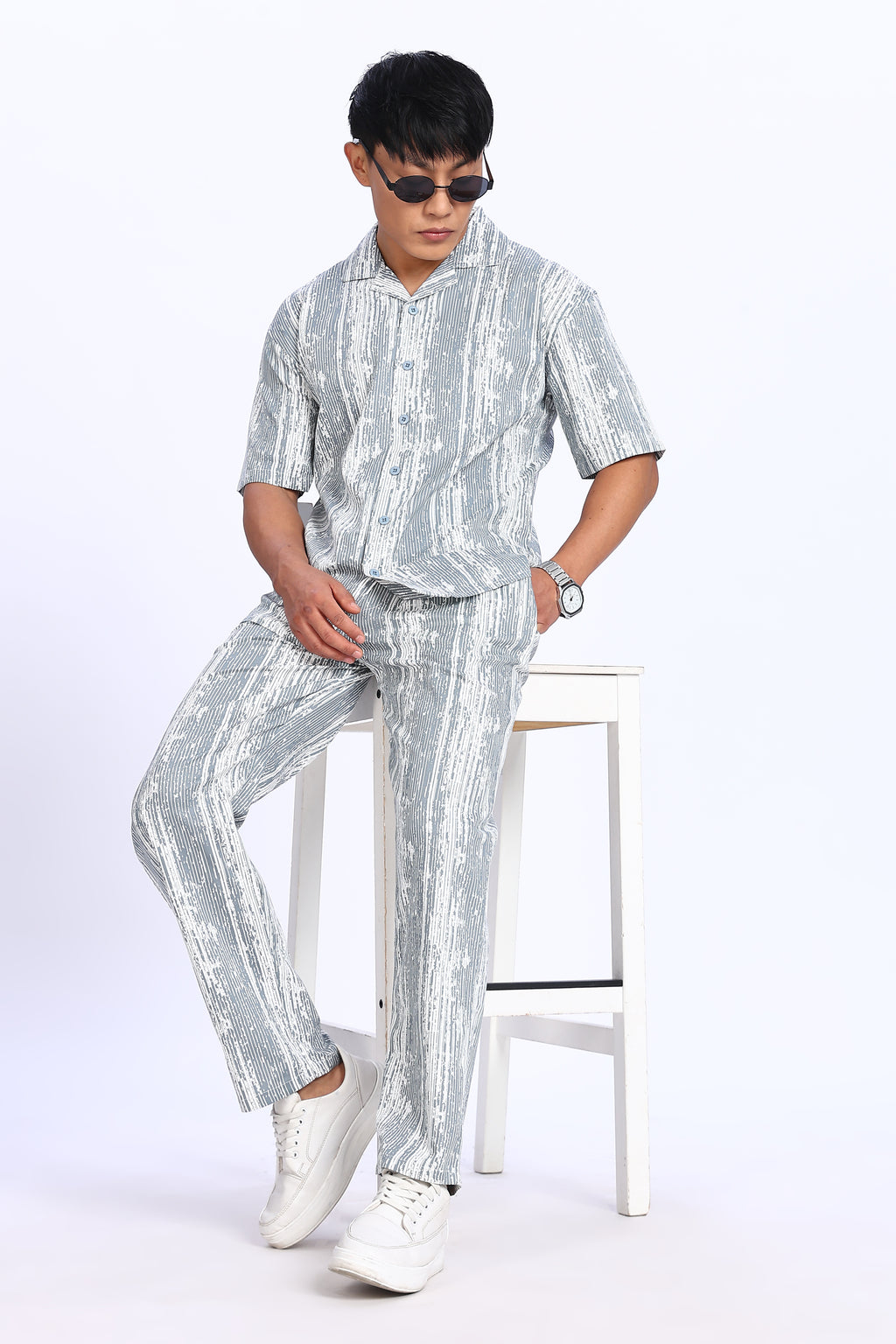 Grey Drift Co-ord Set