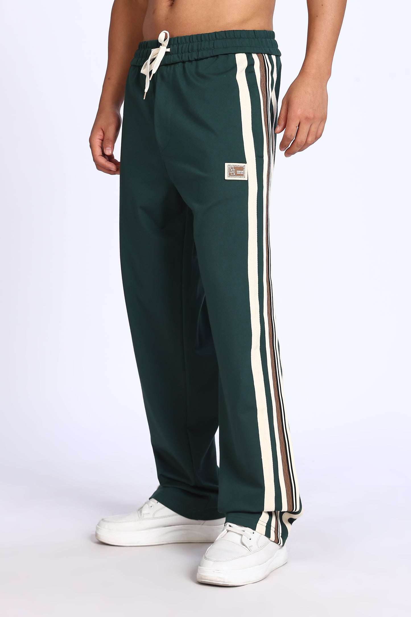 Forest Racer Stripe Track Pants