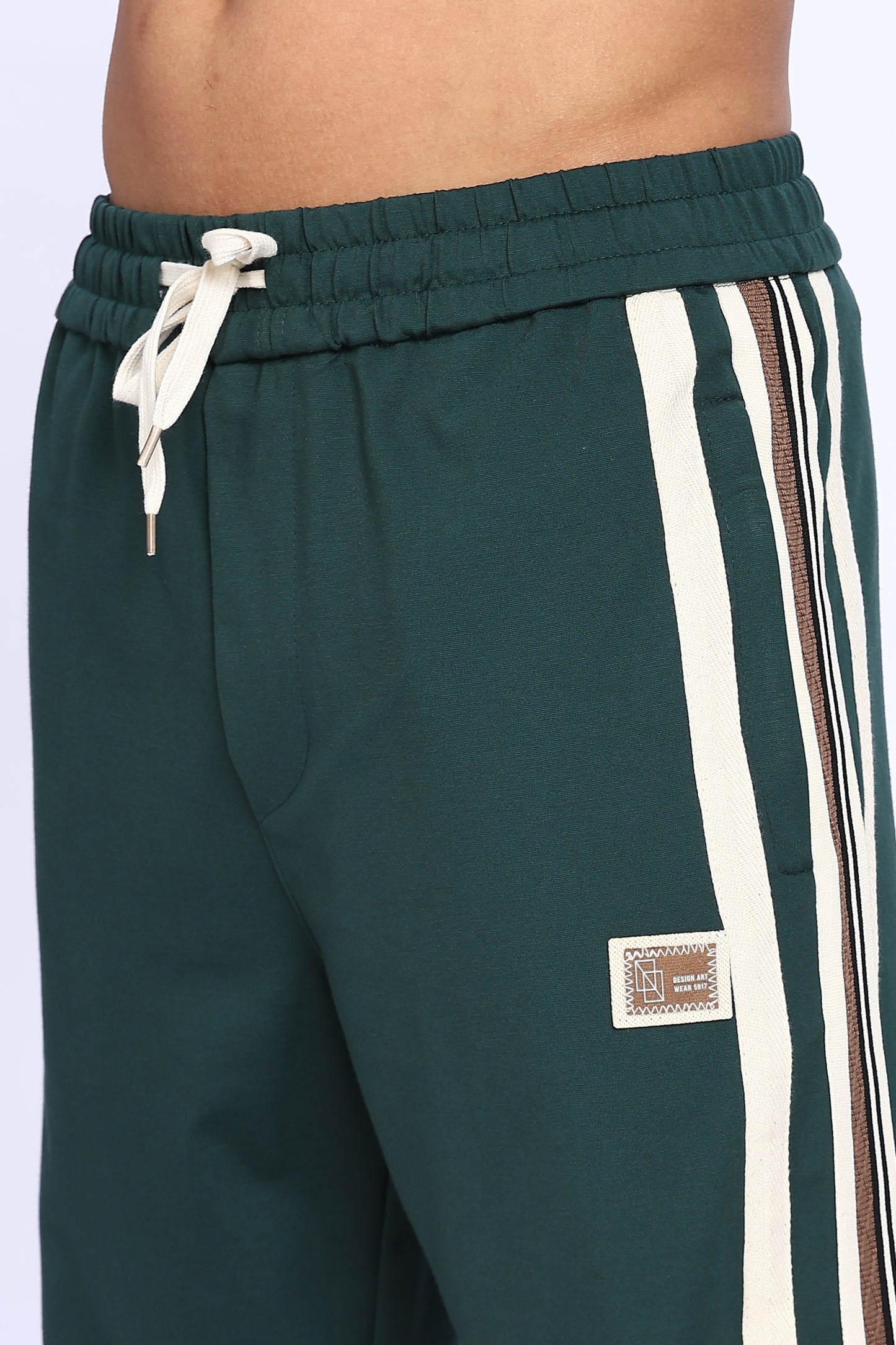 Forest Racer Stripe Track Pants