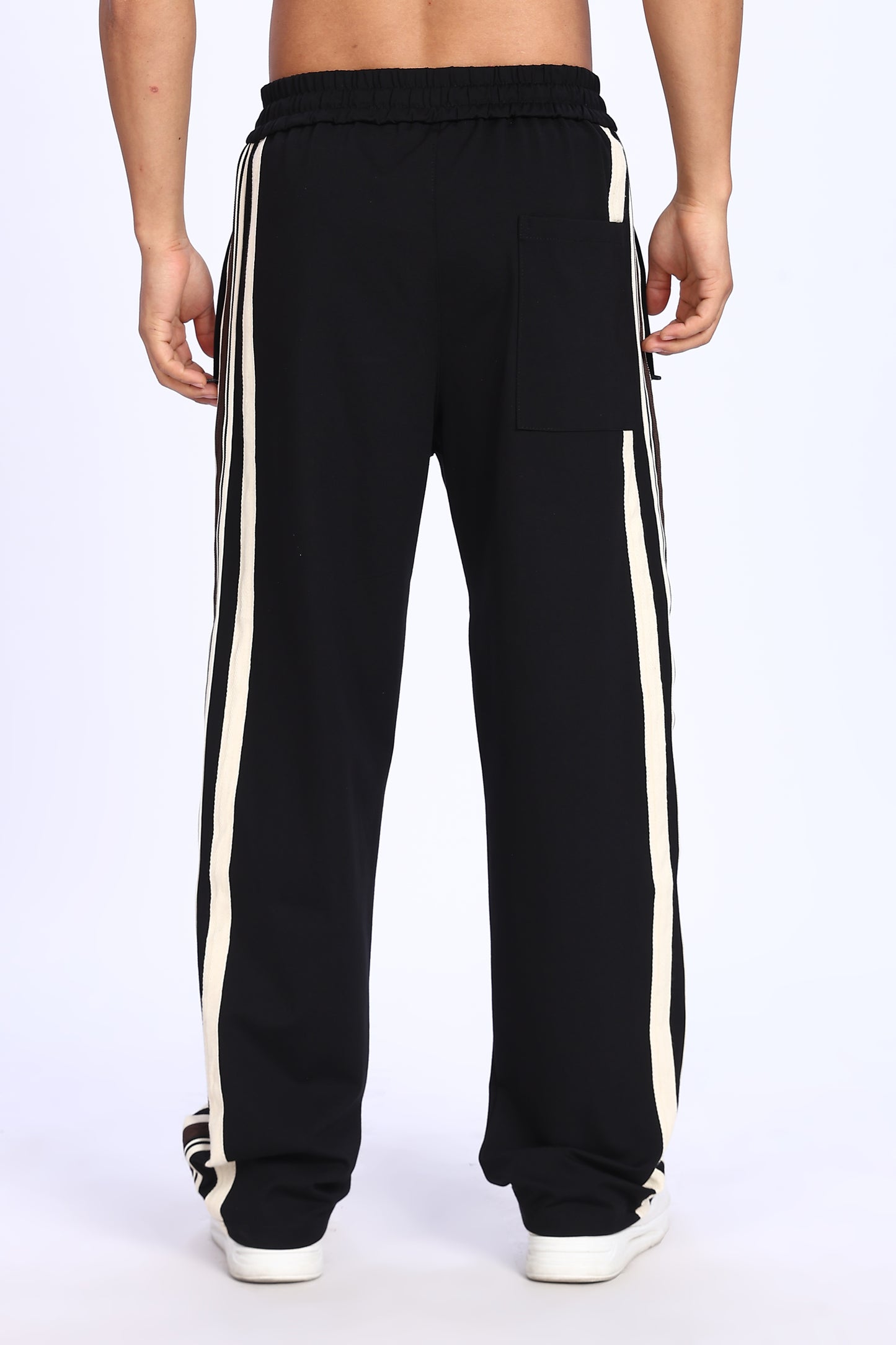 Retro Racer Stripe Track Pants
