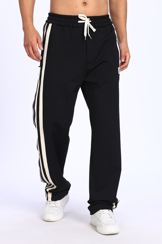 Retro Racer Stripe Track Pants
