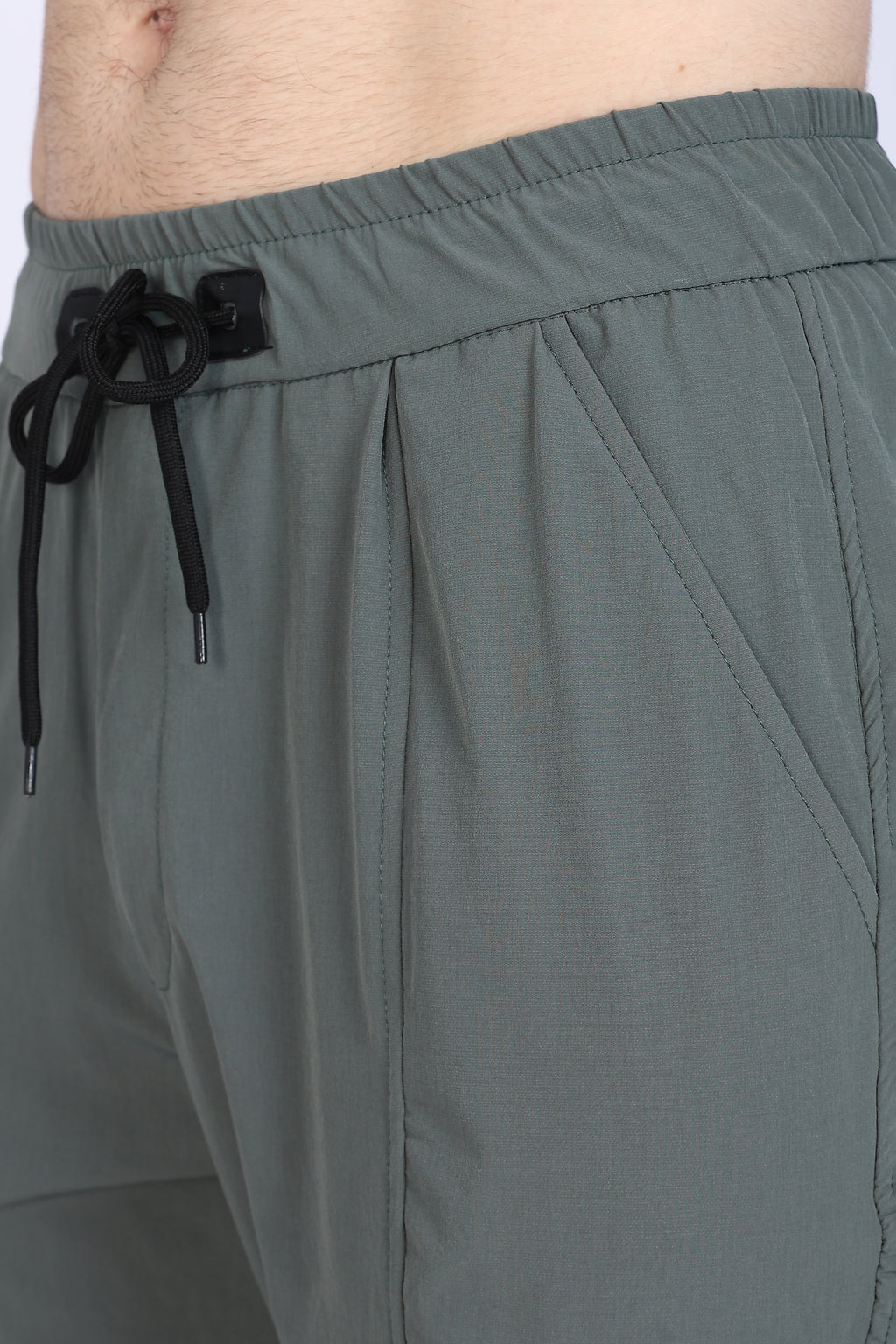 Regular Fit Men's Cargo  Grey Trousers