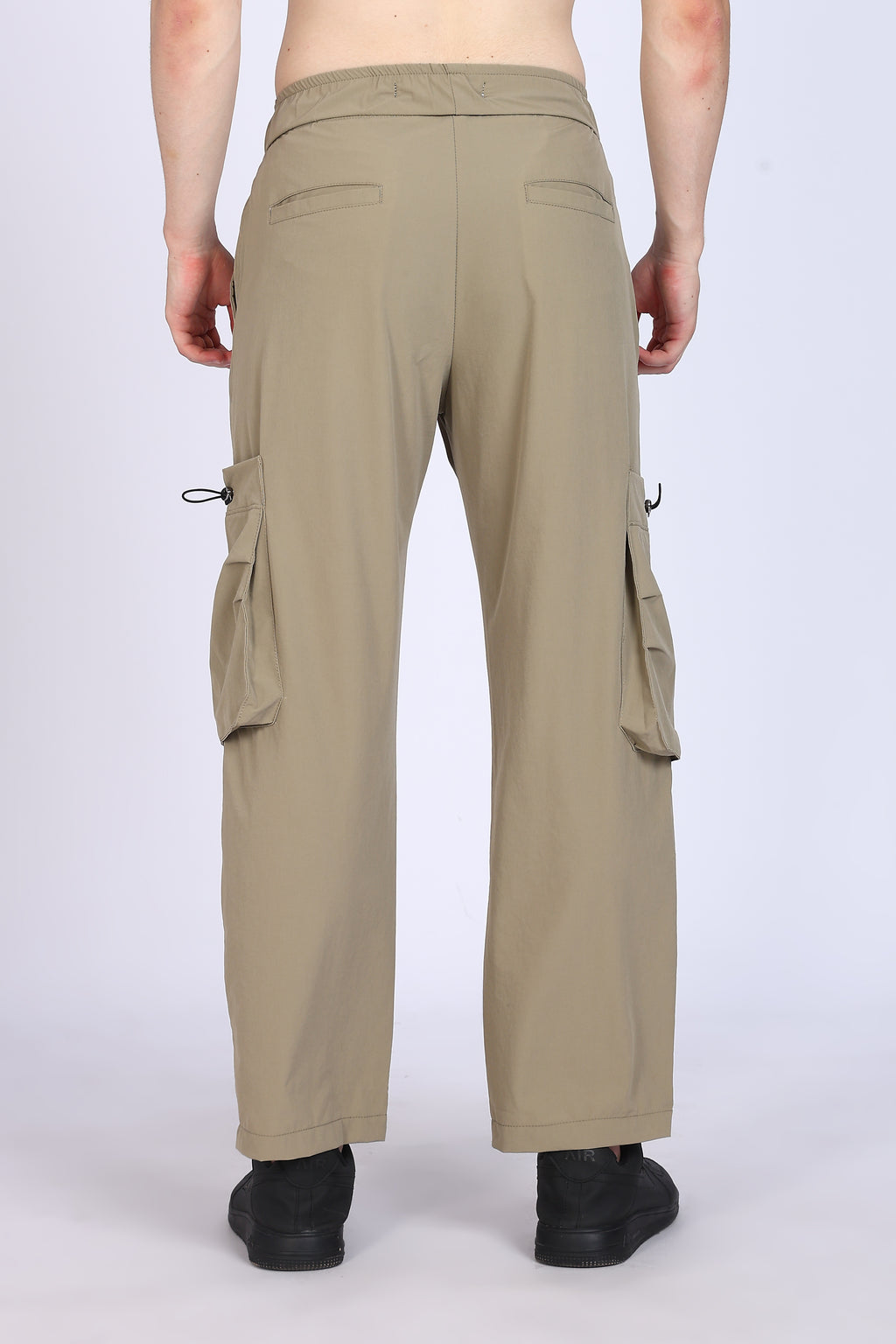 Regular Fit Men's Cargo Beige Trousers