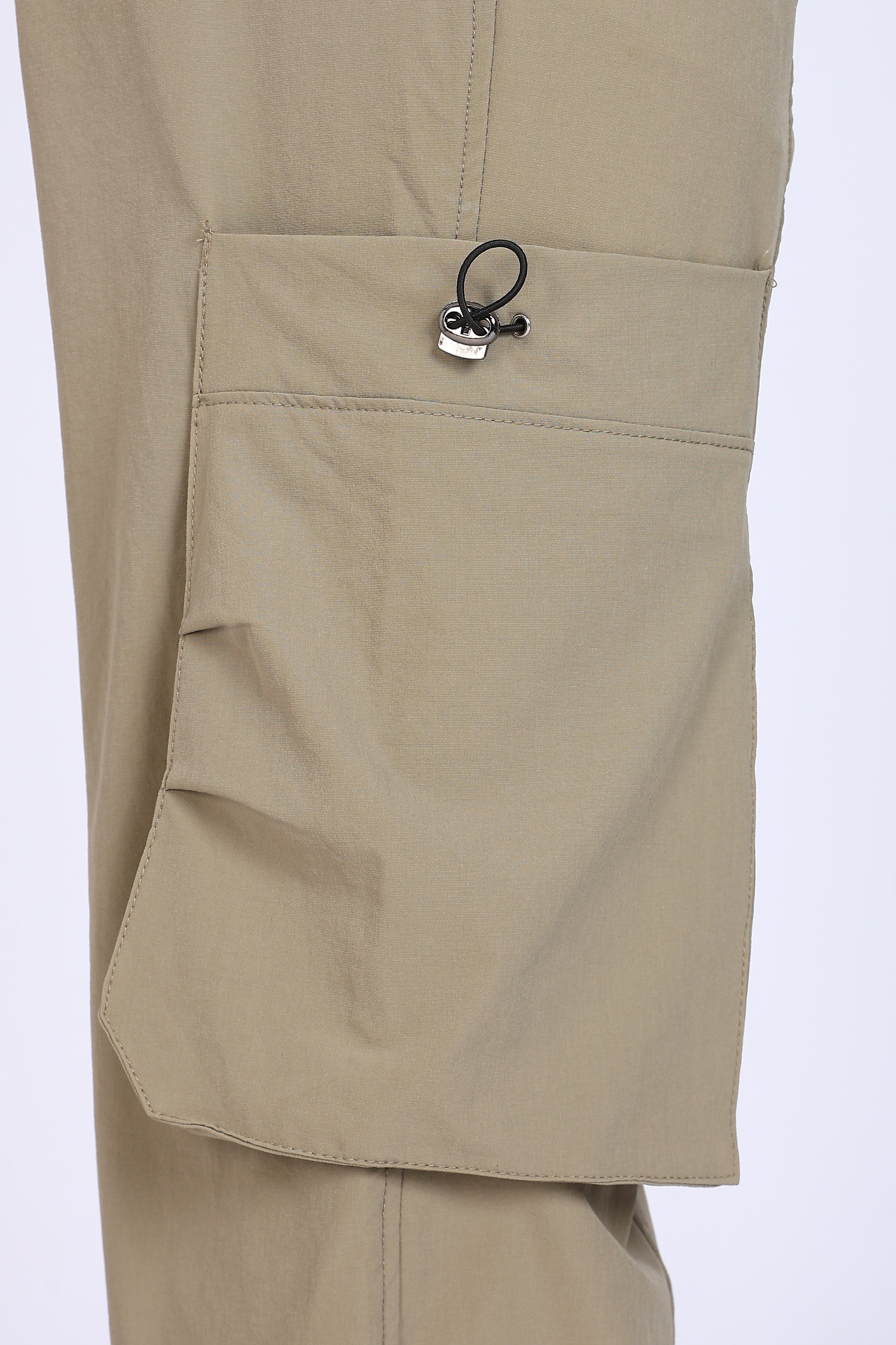 Regular Fit Men's Cargo Beige Trousers